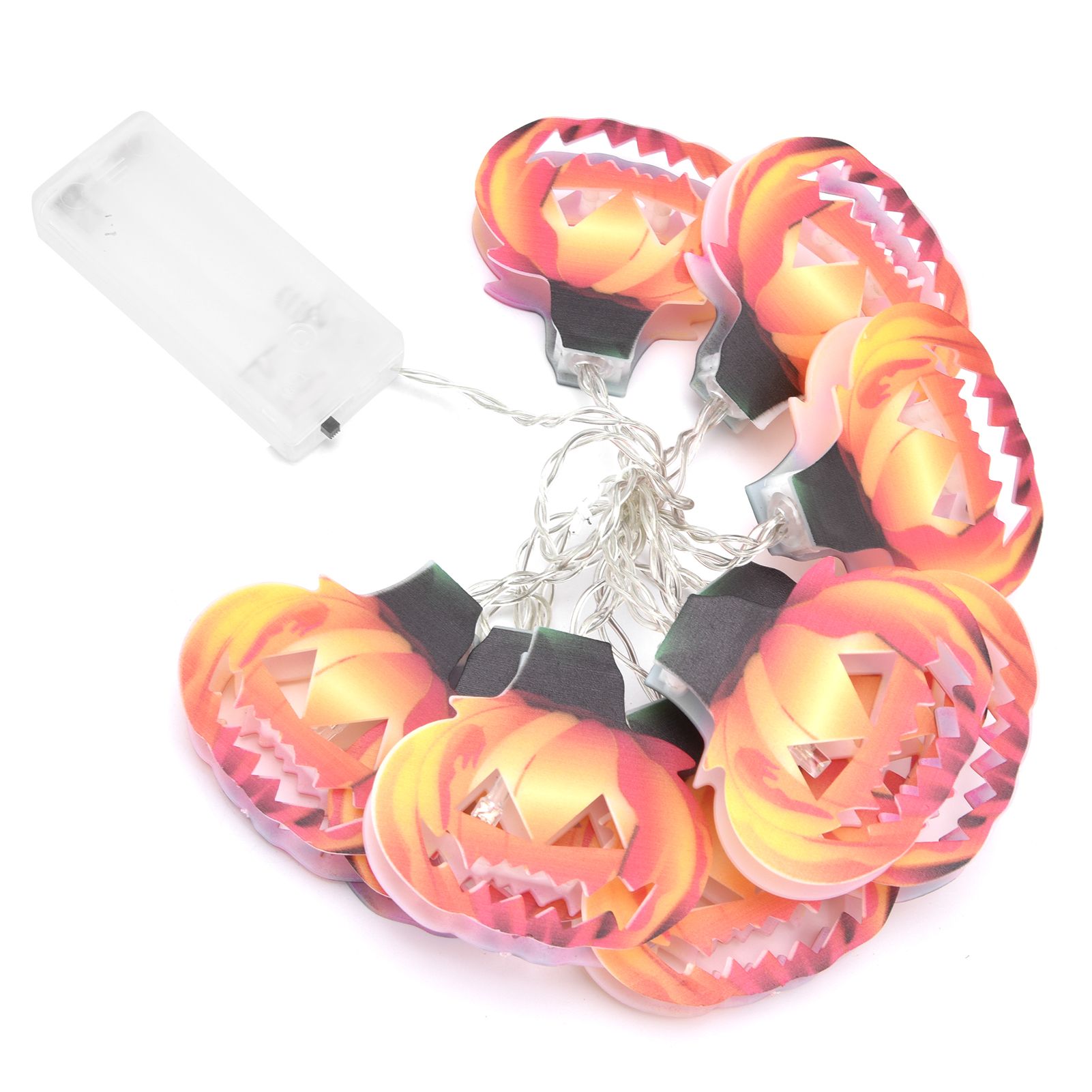 10LED Hollow Pumpkin String Lights Indoor Outdoor Halloween Festival Party view 10