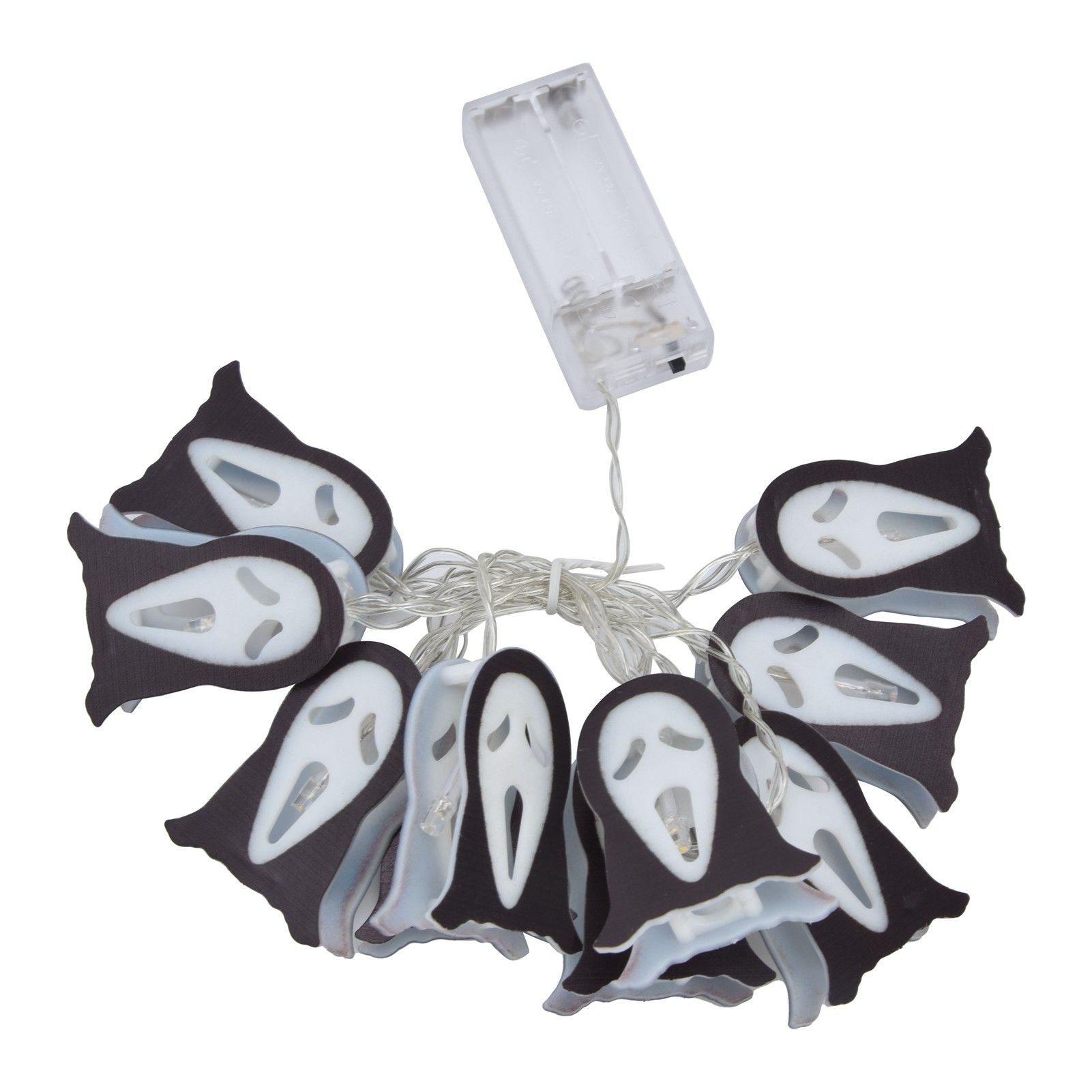 Halloween Ghosts String Lights 10LED String Light for Outdoor Indoor Holiday view 4