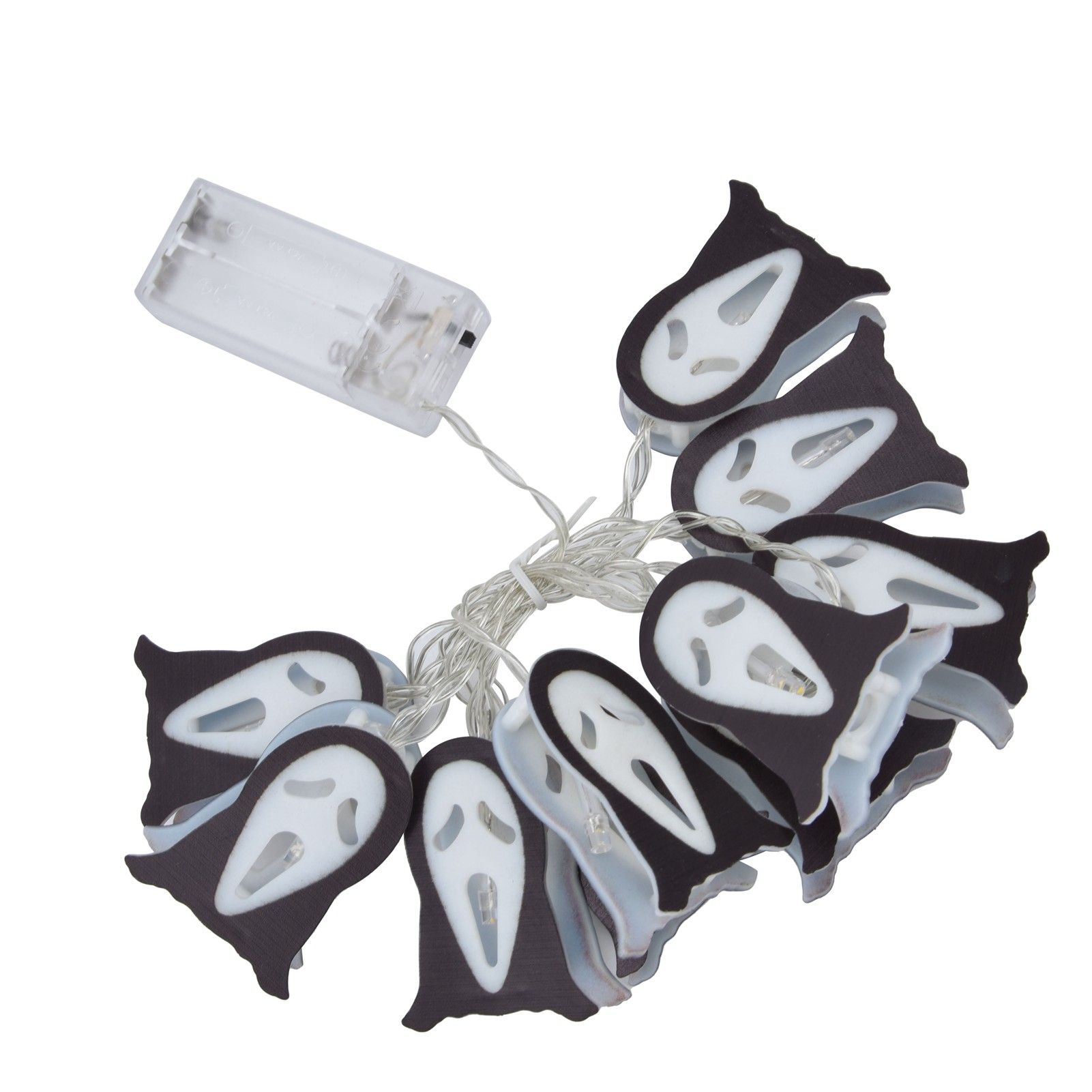 Halloween Ghosts String Lights 10LED String Light for Outdoor Indoor Holiday view 5