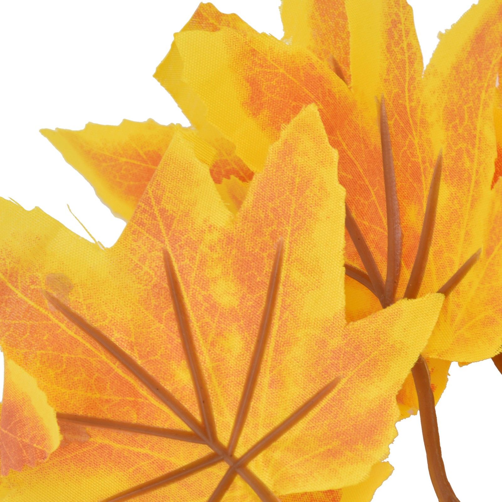 LED Yellow Leaf Light Battery Powered Durable Autumn Maple String Light for view 14