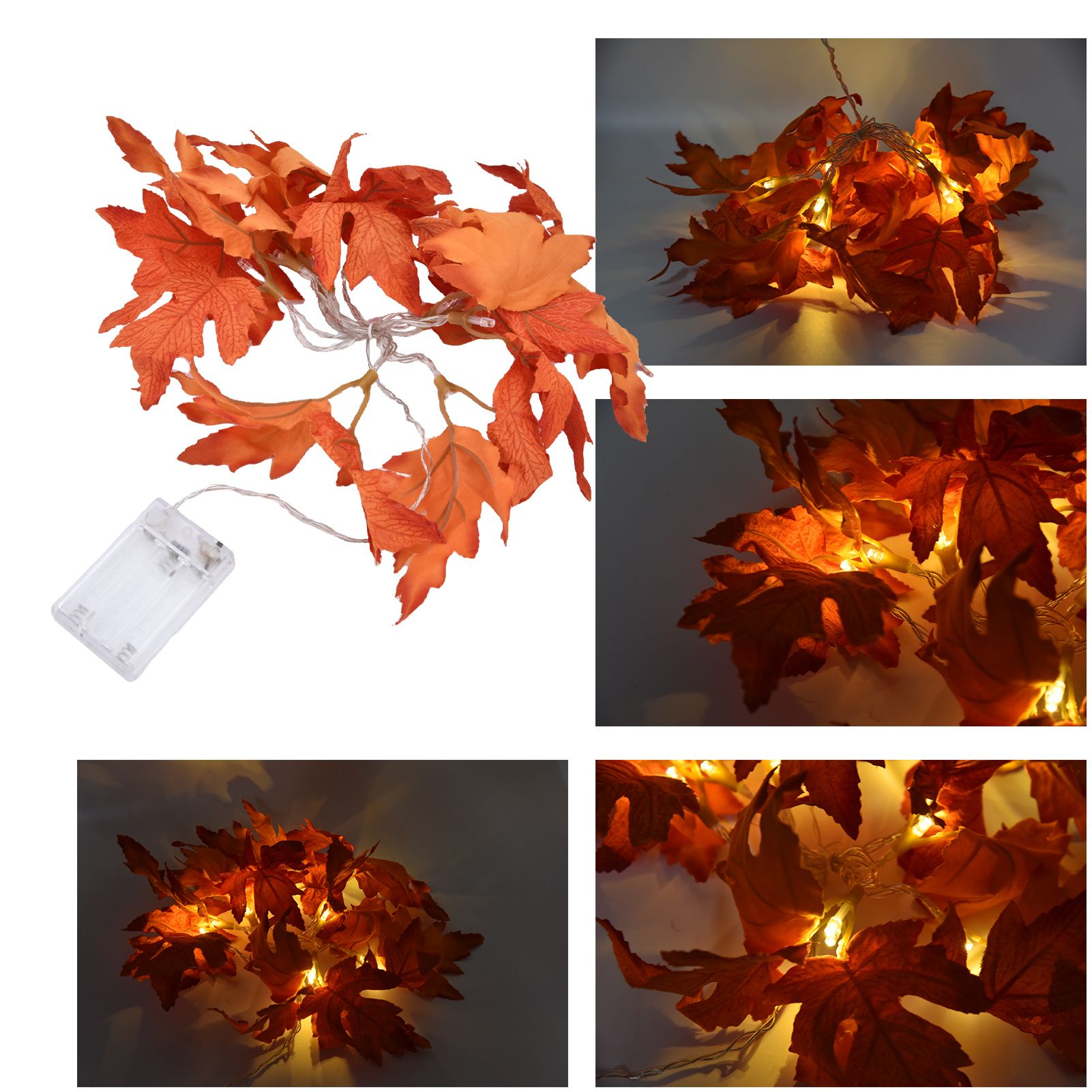 10LED Maple Leaves String Light LED Decorative String Light for Home Holiday view 10