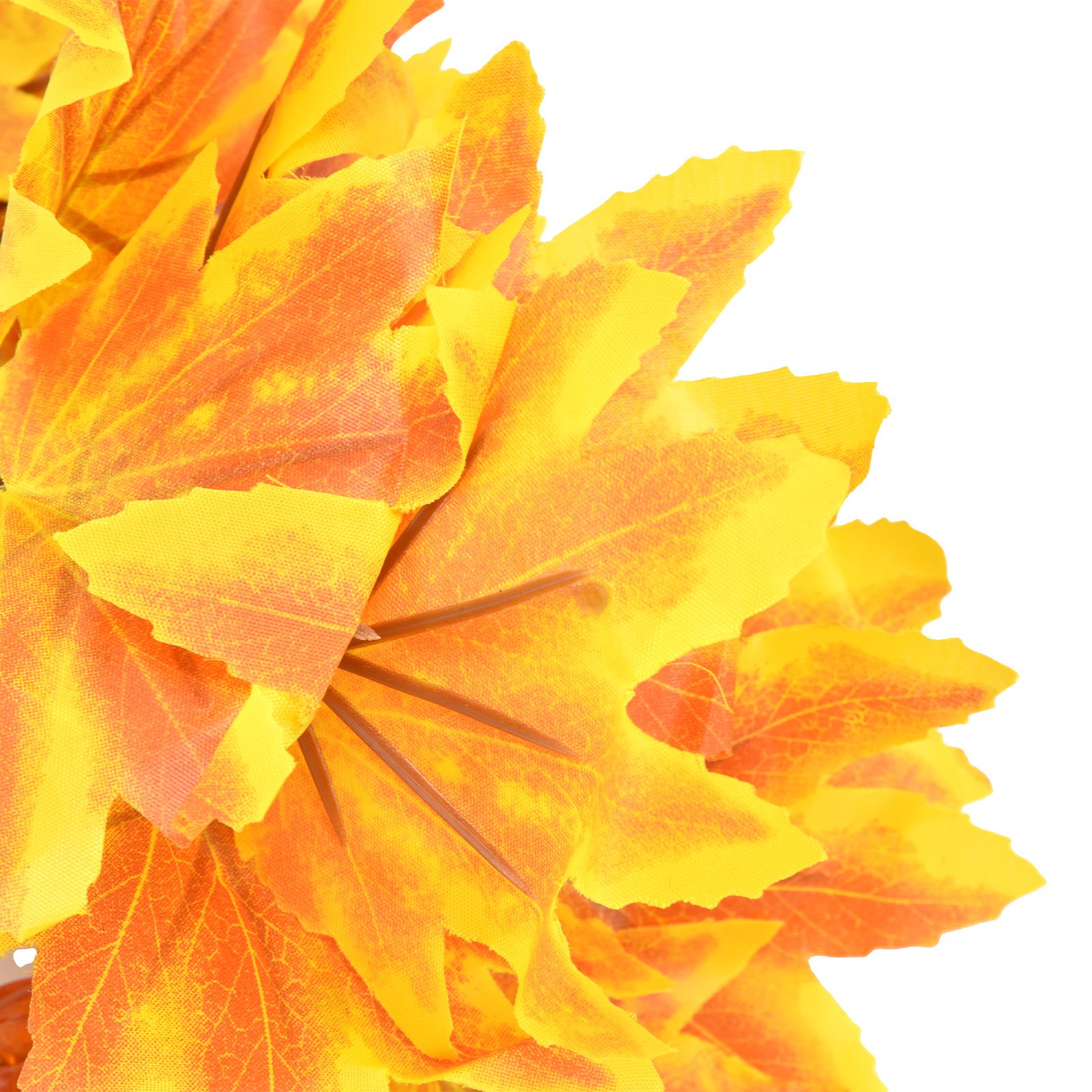 LED String Light Yellow Maple Leaves Pumpkin Grimace Design Ambient Light with view 14