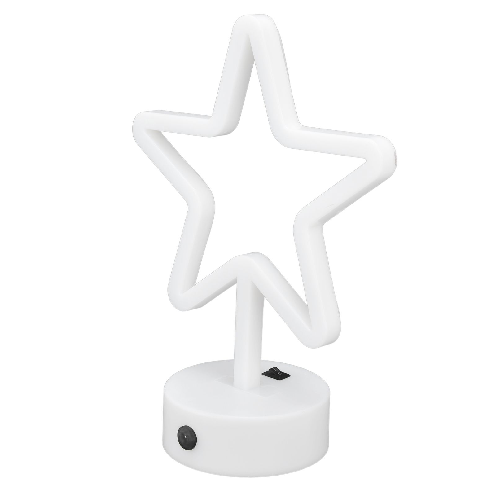 LED Desk Lamp USB Five Pointed Star Warm Light Neon Sign Bedroom Bar Holiday view 3