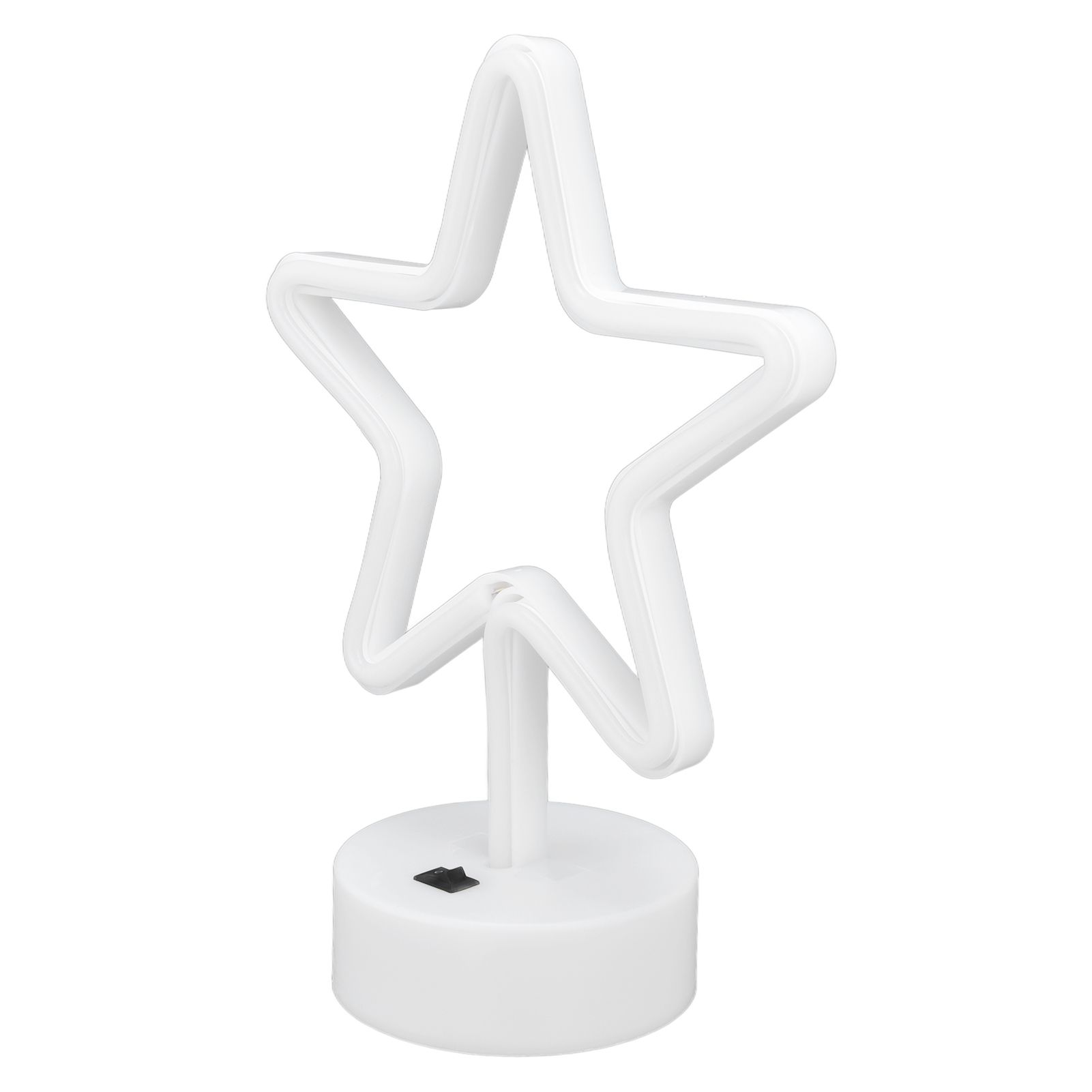 LED Desk Lamp USB Five Pointed Star Warm Light Neon Sign Bedroom Bar Holiday view 6