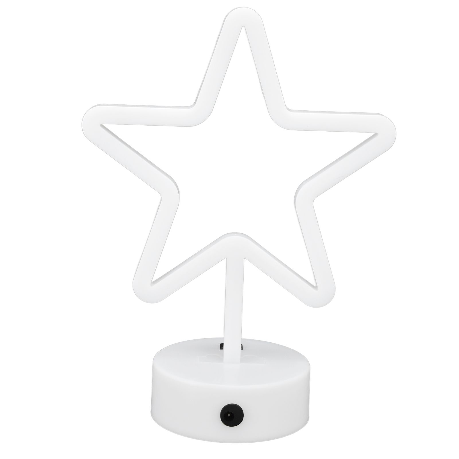 LED Desk Lamp USB Five Pointed Star Warm Light Neon Sign Bedroom Bar Holiday view 10