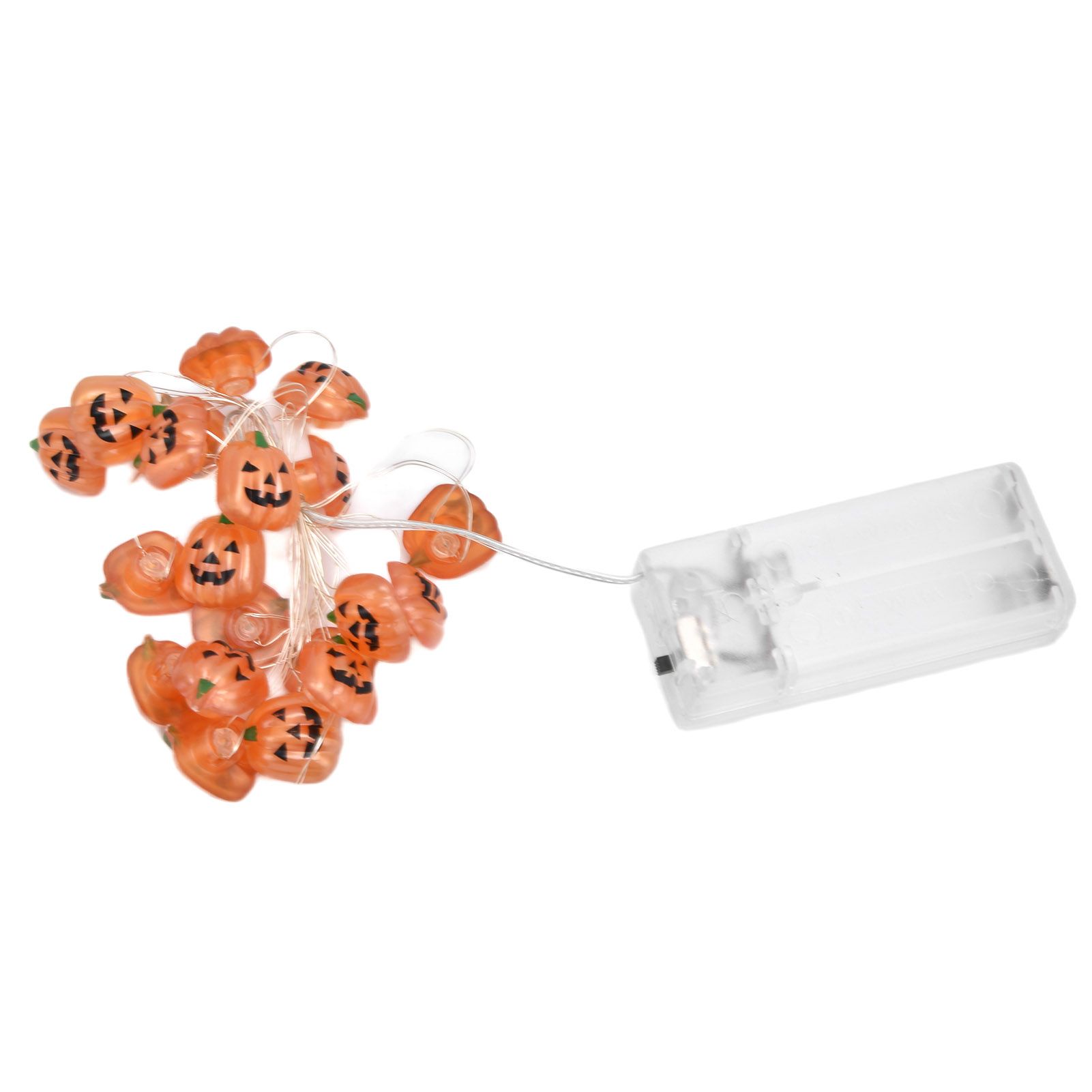 2m 20LED Pumpkin String Lights Battery Powered Decorative Lamp for Outdoor