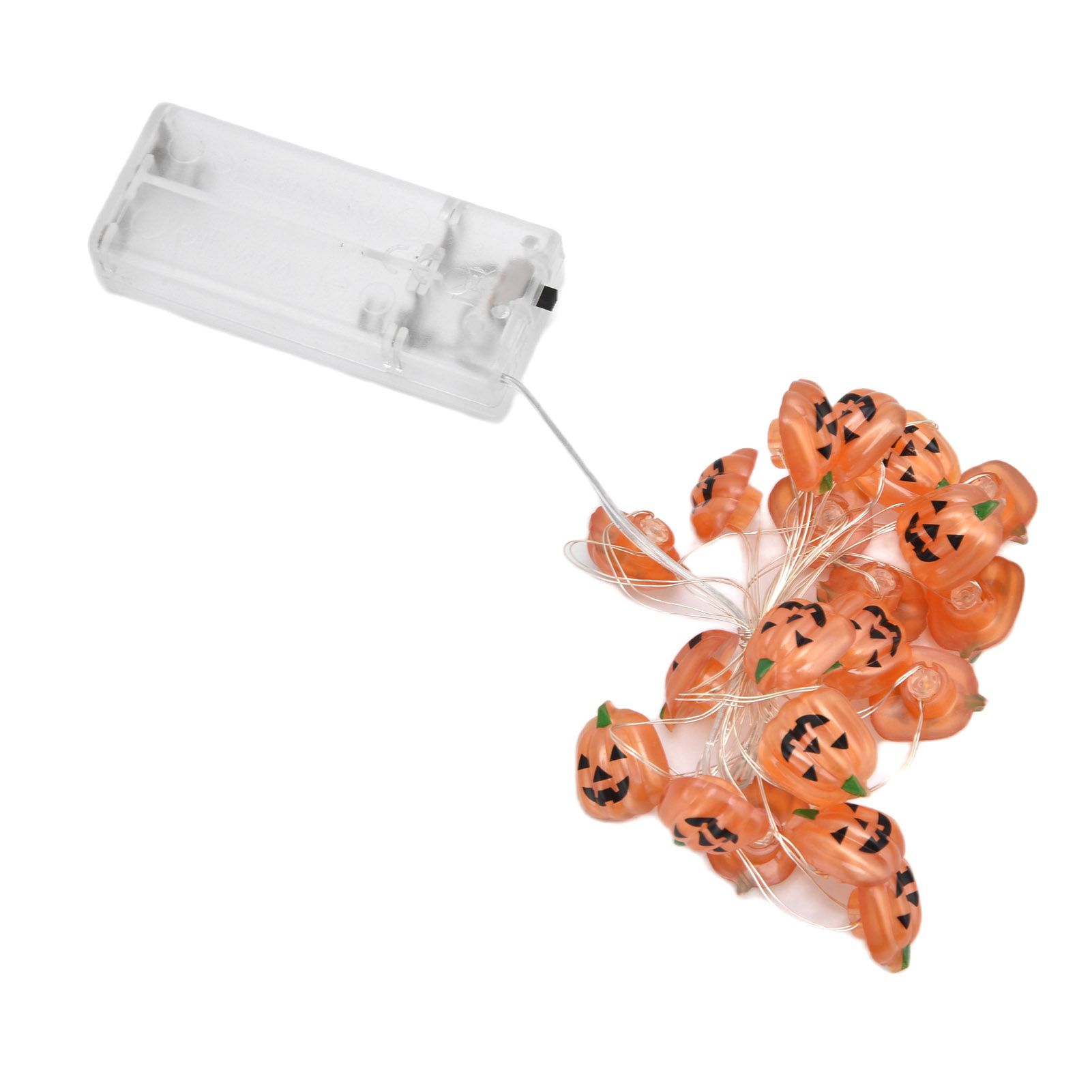2m 20LED Pumpkin String Lights Battery Powered Decorative Lamp for Outdoor view 5