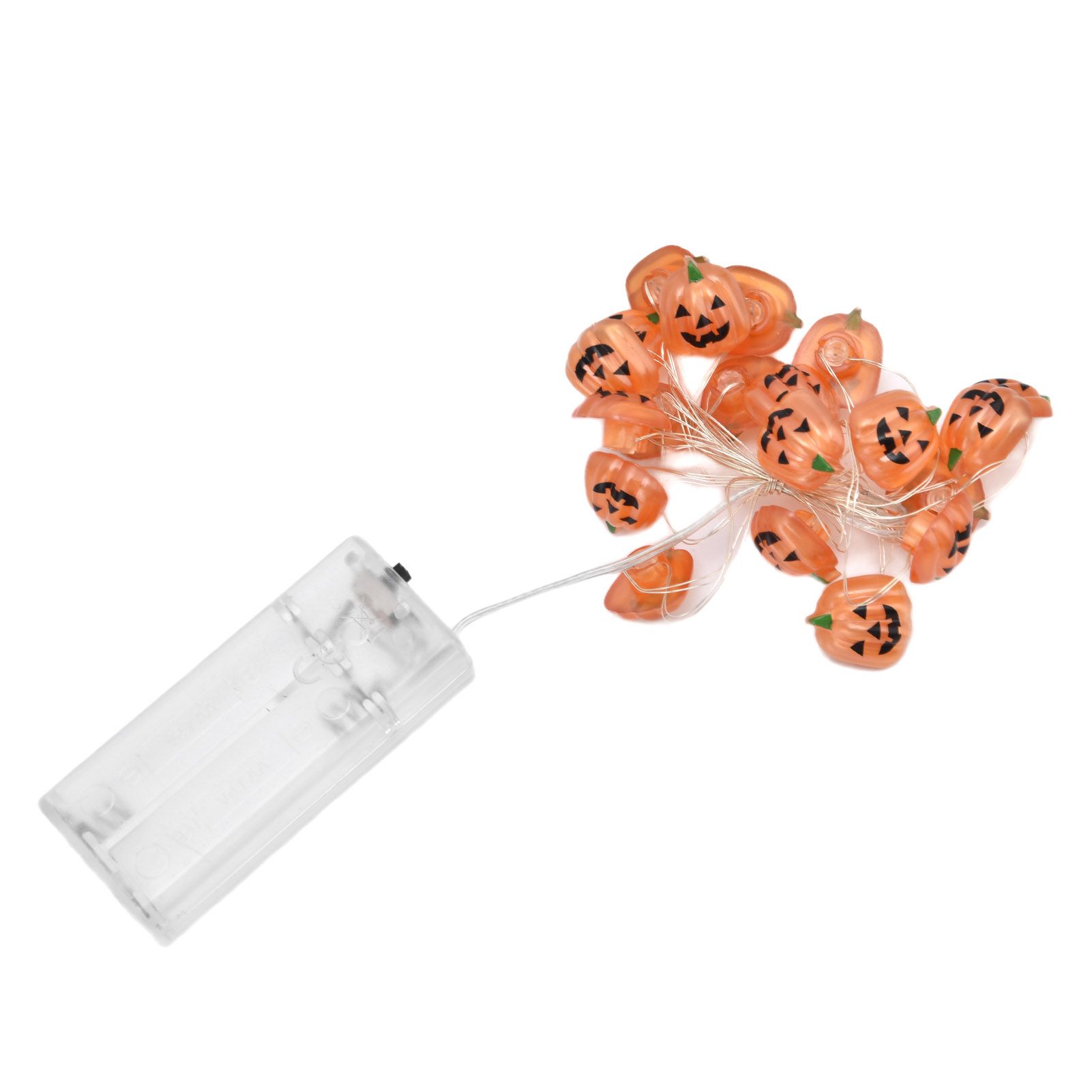2m 20LED Pumpkin String Lights Battery Powered Decorative Lamp for Outdoor view 7