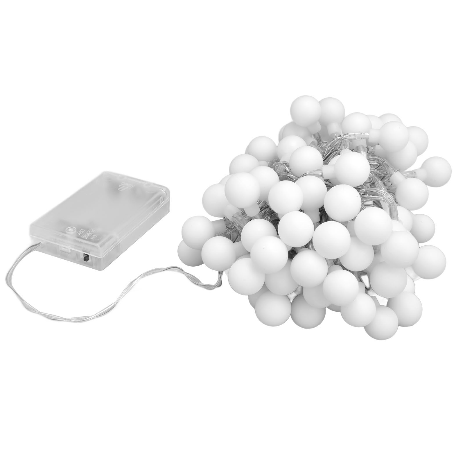 10m LED Artificial Pearl String Lamp 100LED Decorative Spherical String Light view 4