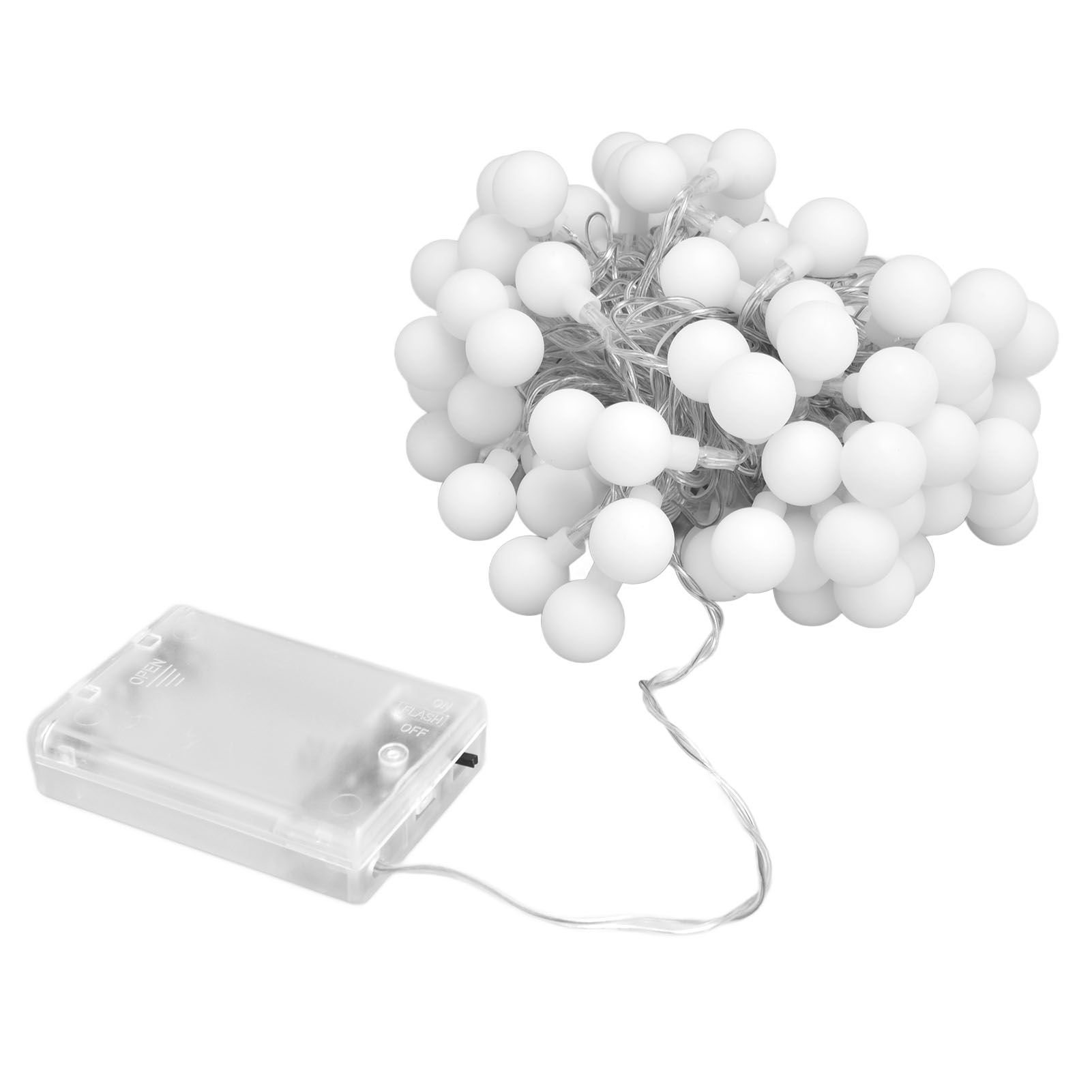 10m LED Artificial Pearl String Lamp 100LED Decorative Spherical String Light view 6