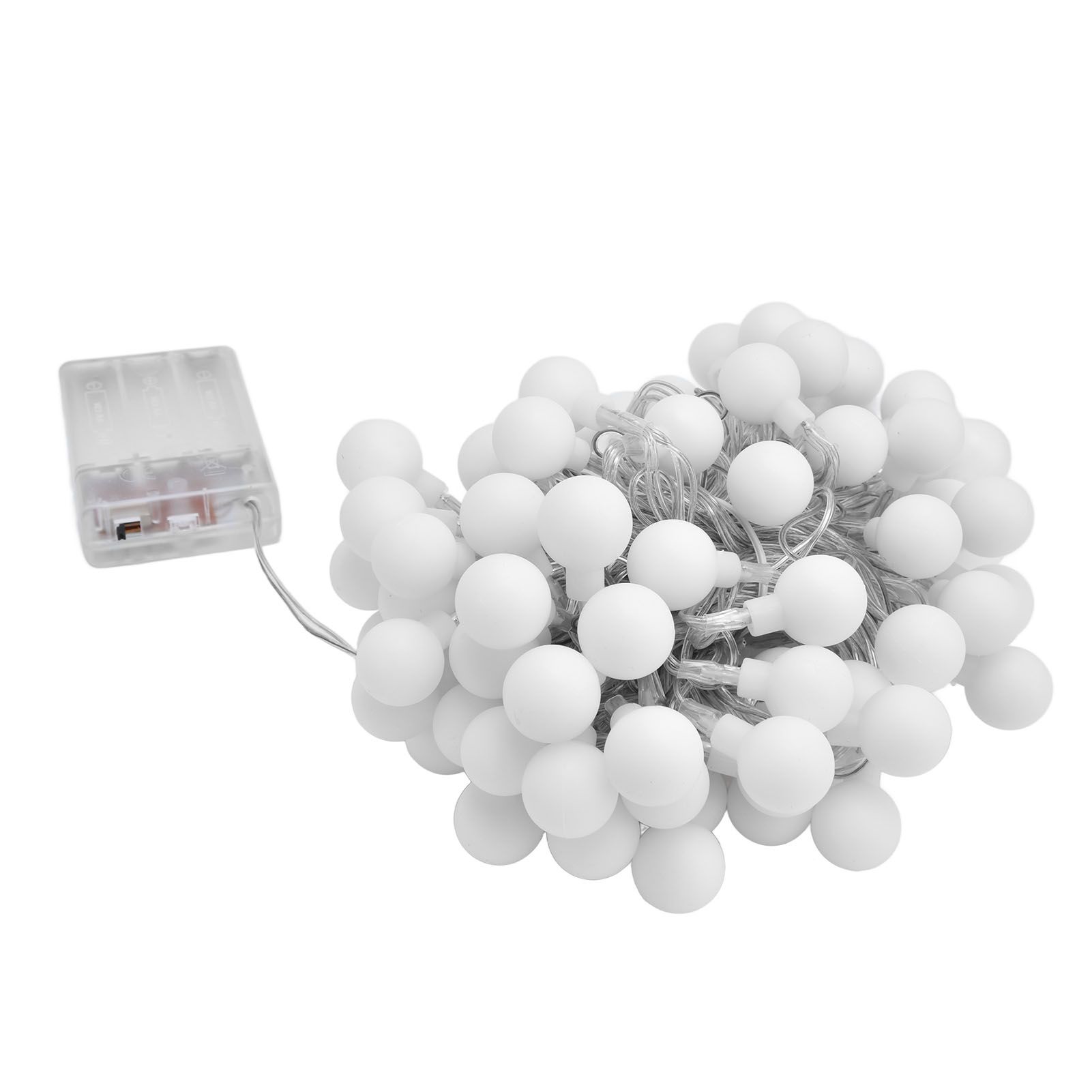 10m LED Artificial Pearl String Lamp 100LED Decorative Spherical String Light view 8