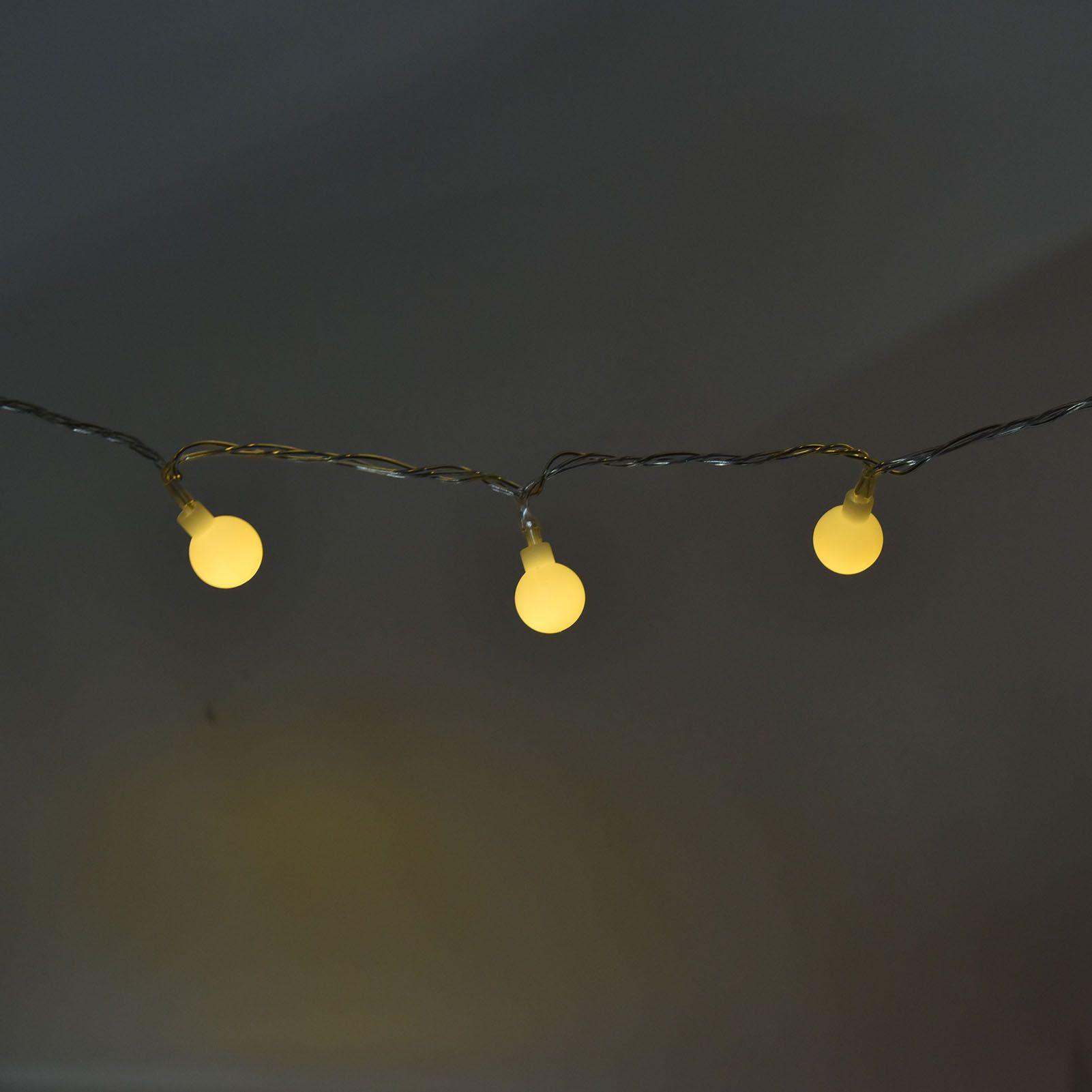 10m LED Artificial Pearl String Lamp 100LED Decorative Spherical String Light view 11