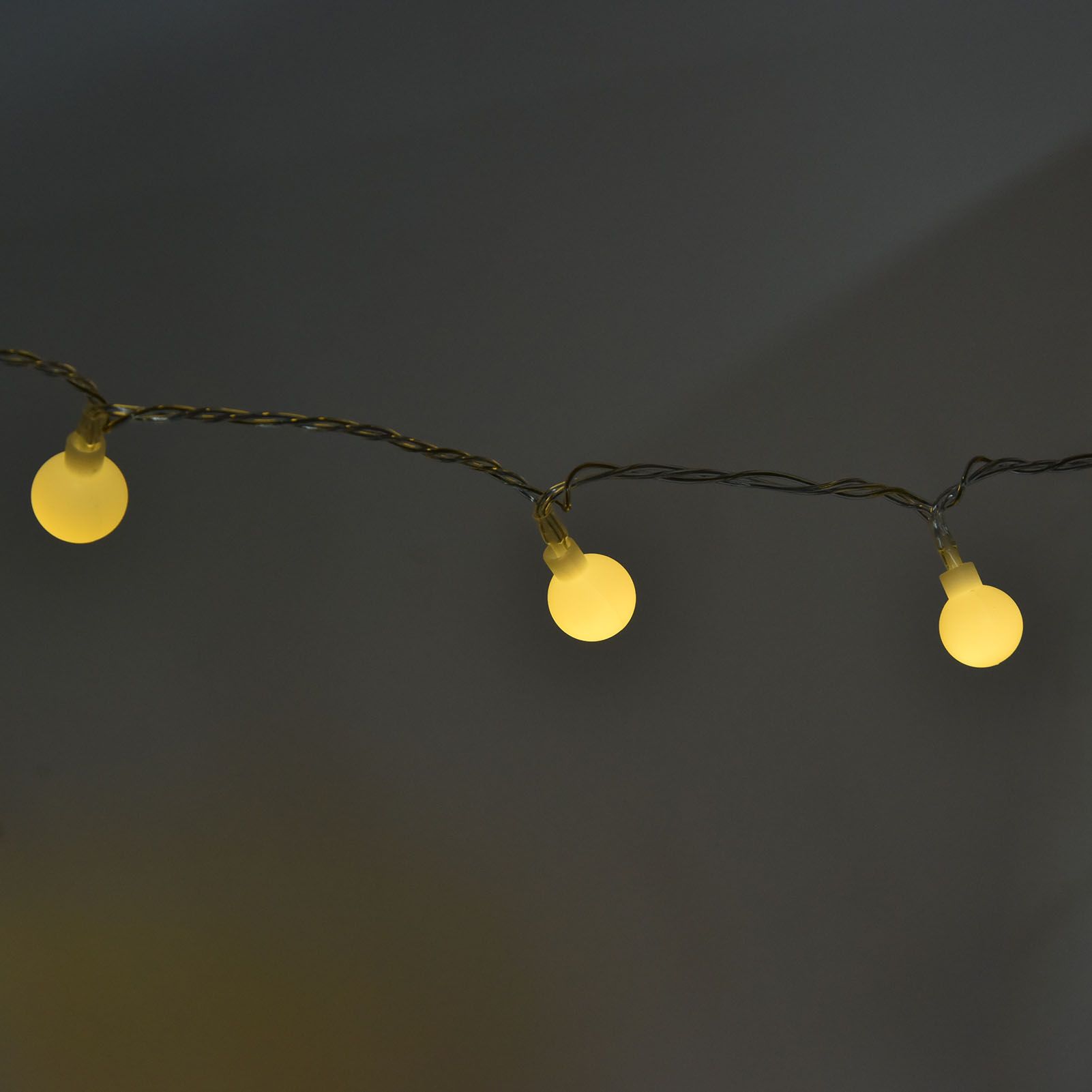 10m LED Artificial Pearl String Lamp 100LED Decorative Spherical String Light view 13