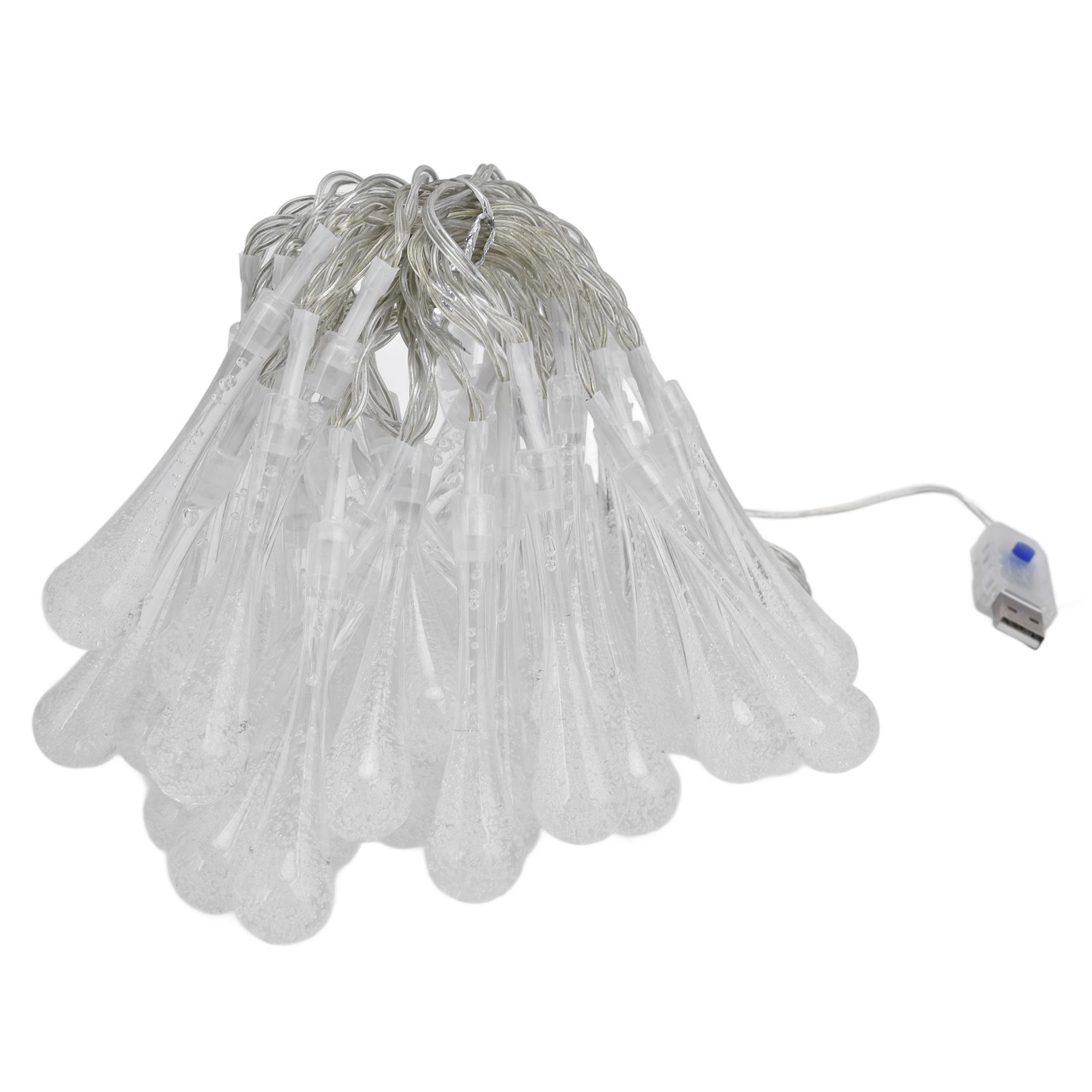 50LED String Lights Waterproof 16 Color RGB String Lamp with 8 Modes for Patio view 7