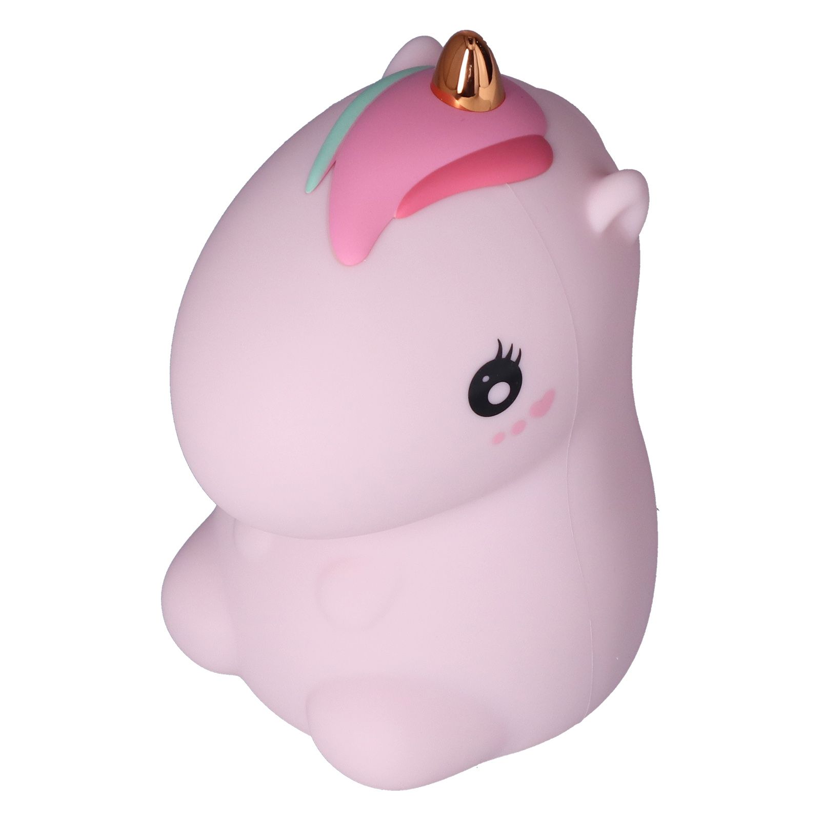Cute Night Light Cute USB Rechargeable Silicon Lamps with 7 Color Change for Kids view 6