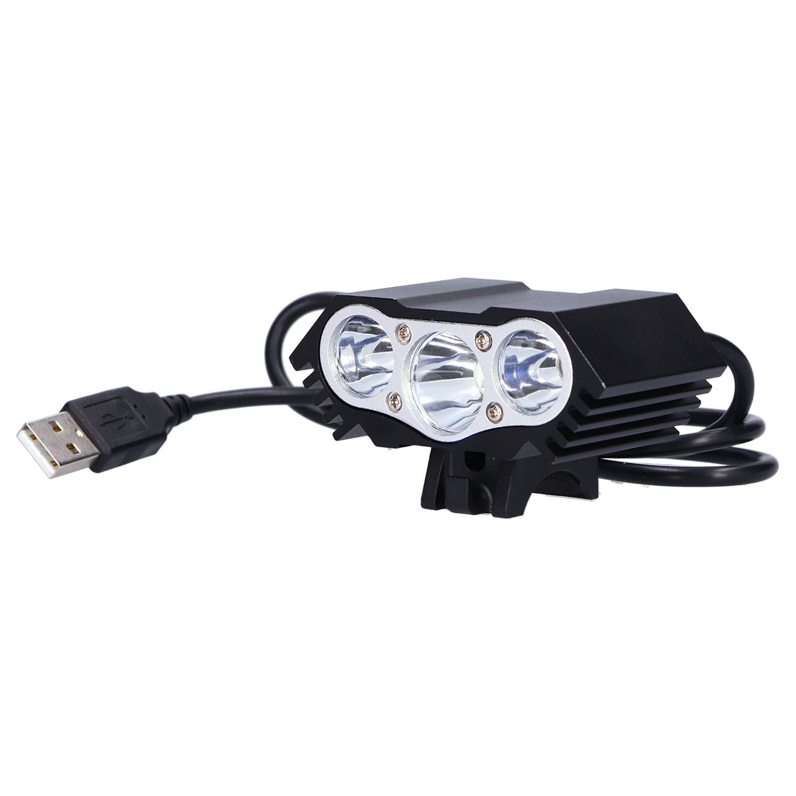 Bicycle Light 3LED High Brightness Mountain Bike Front Light USB Powered Bike view 4