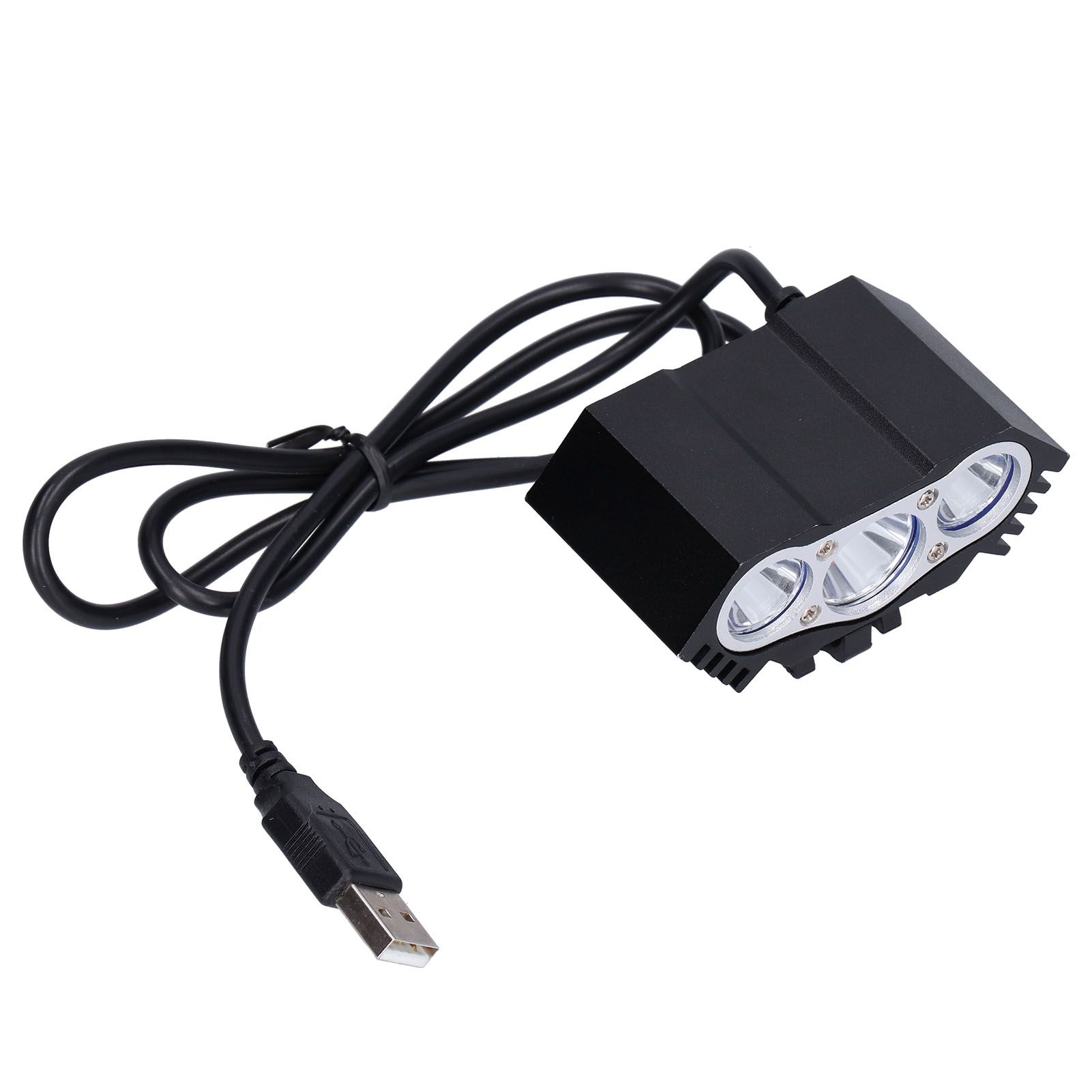 Bicycle Light 3LED High Brightness Mountain Bike Front Light USB Powered Bike view 7