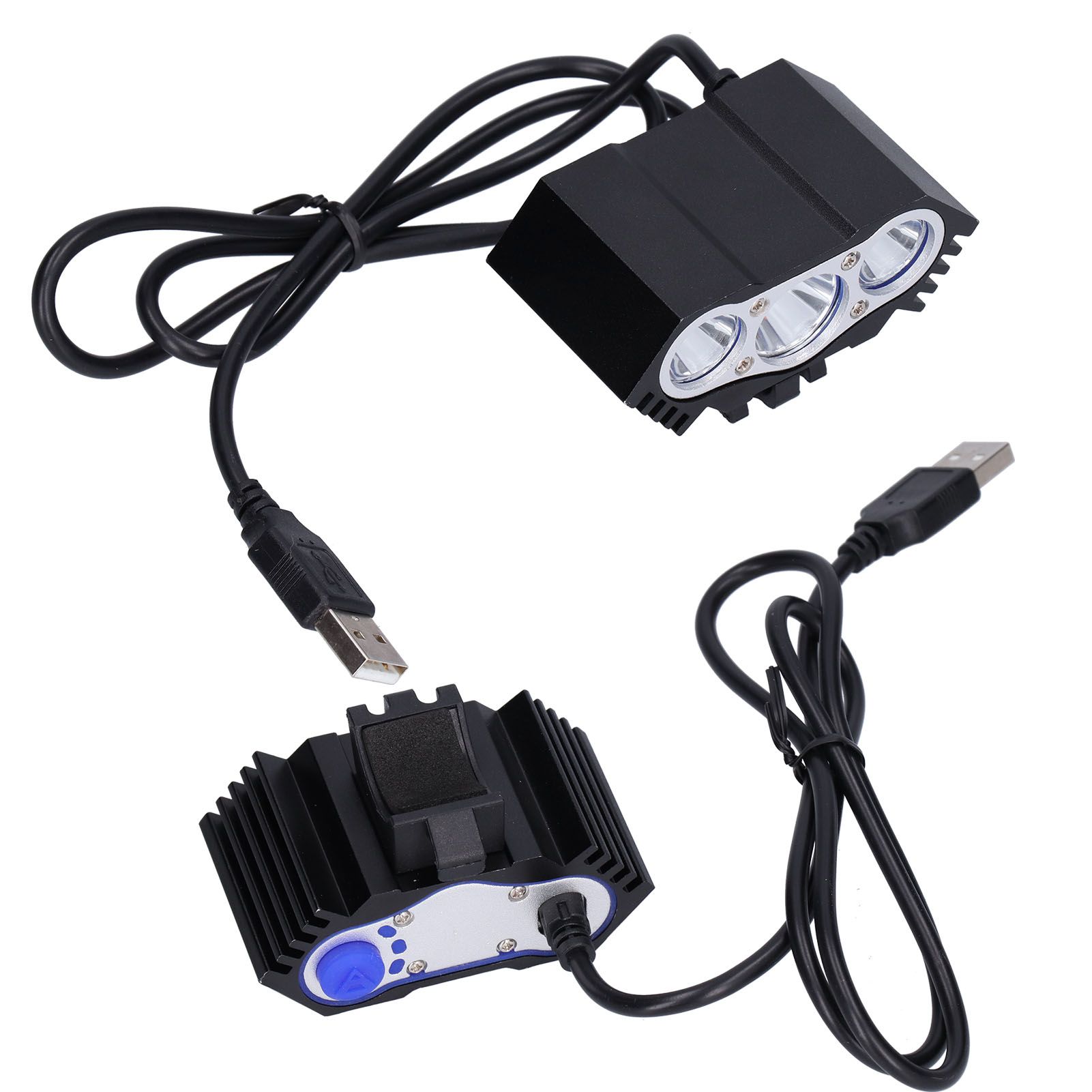 Bicycle Light 3LED High Brightness Mountain Bike Front Light USB Powered Bike view 9