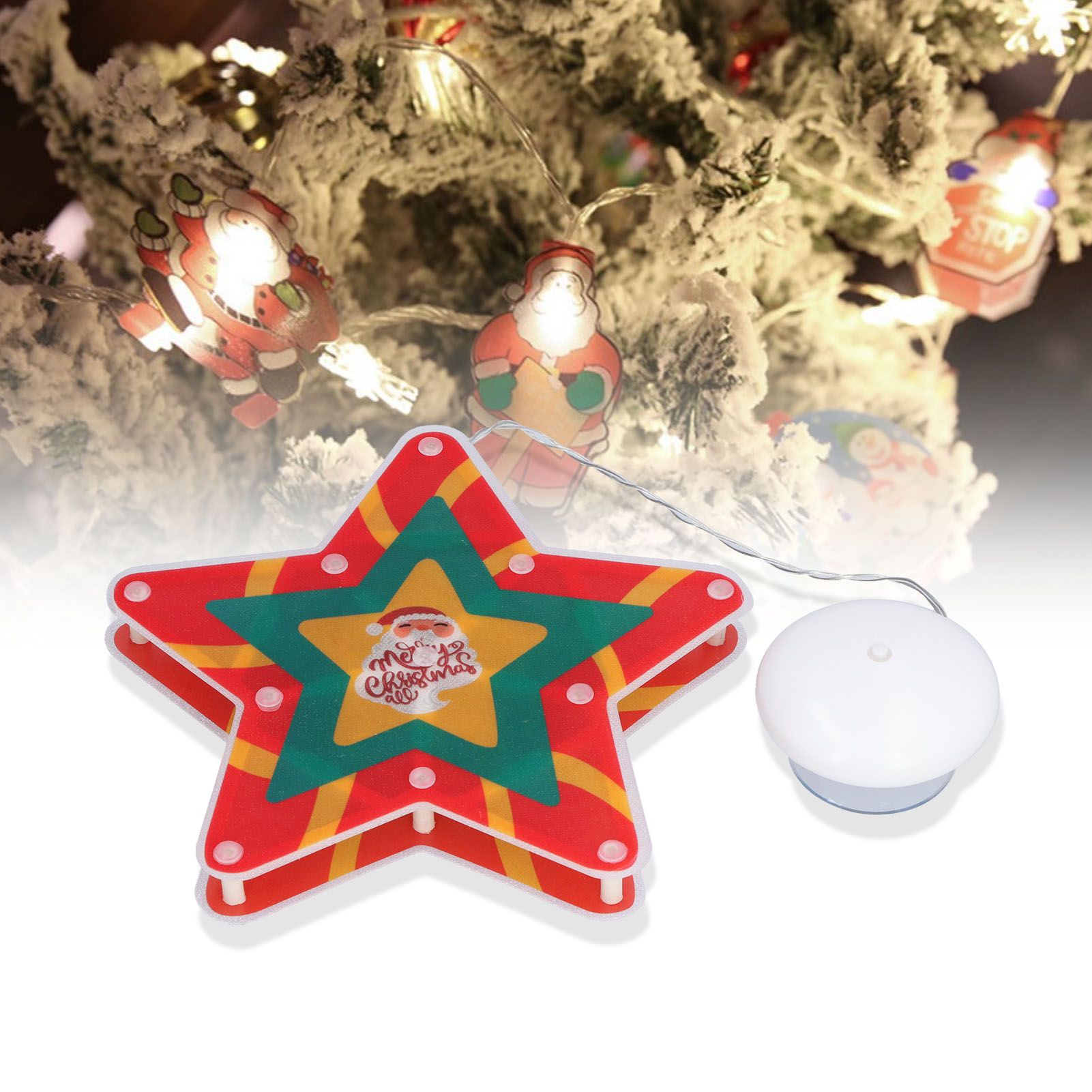 LED Christmas Cup Pendant Light LED Christmas Window Hanging Light with view 12