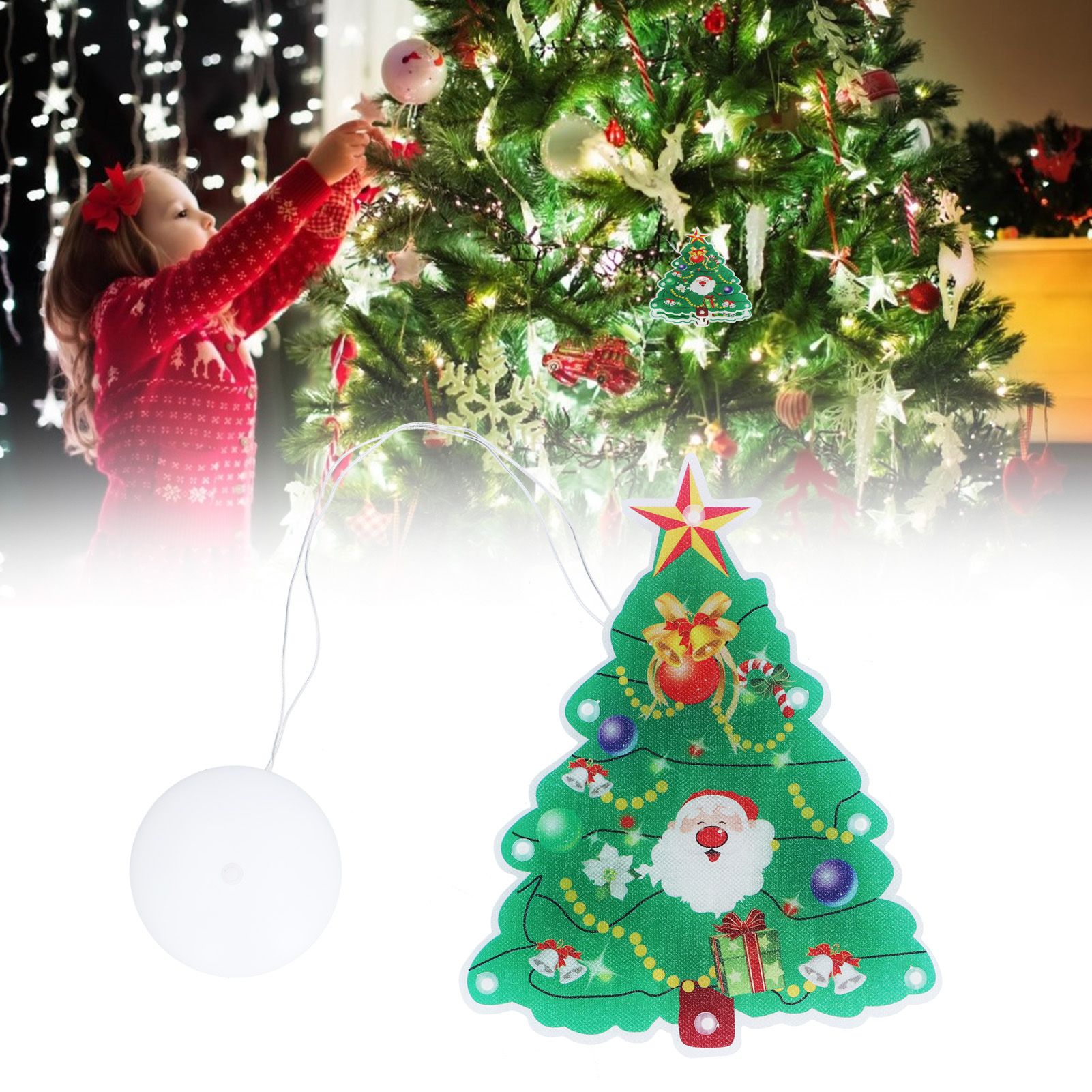 LED Decorative Light Hanging Suction Cup Small Light for Window Christmas Festival view 11