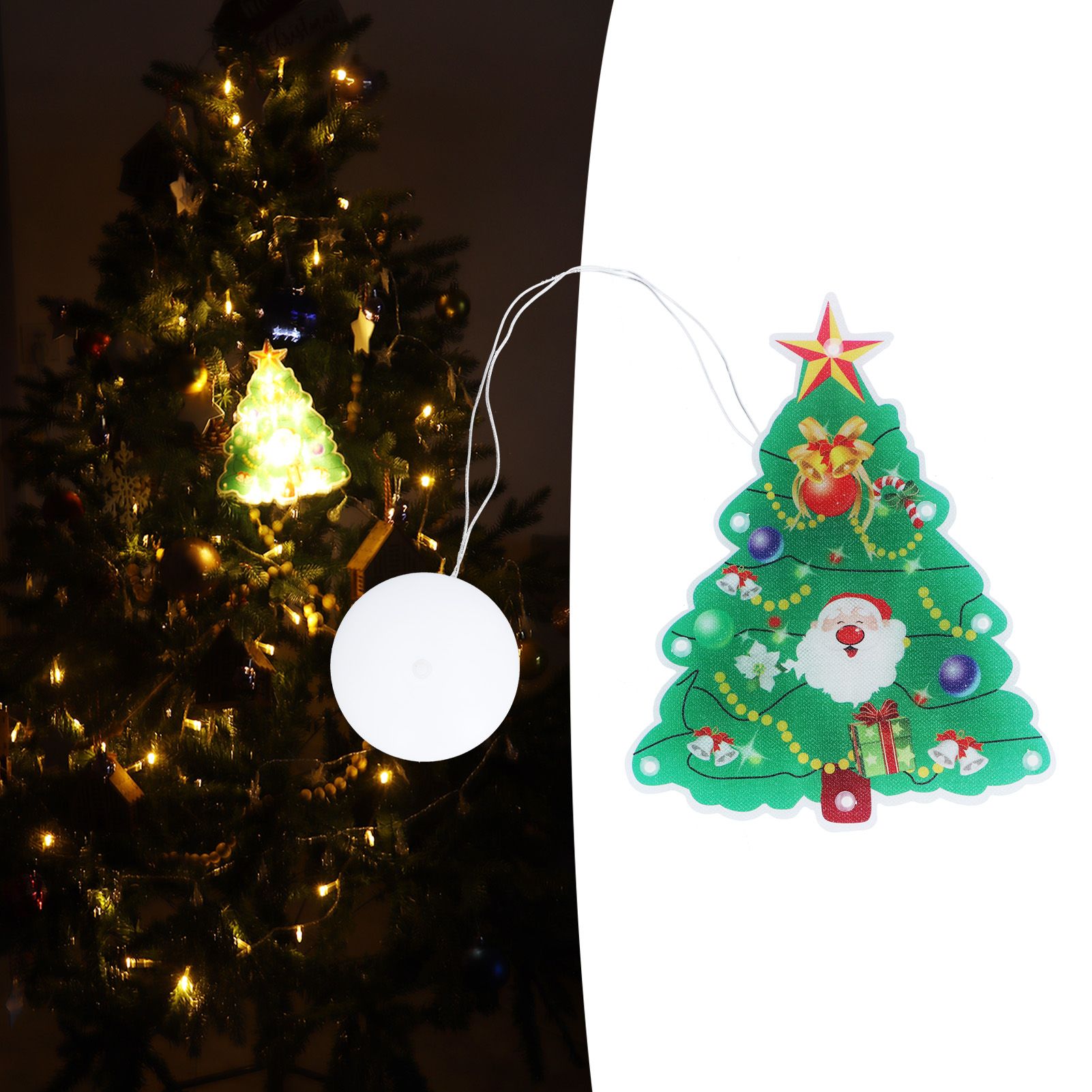LED Decorative Light Hanging Suction Cup Small Light for Window Christmas Festival view 12