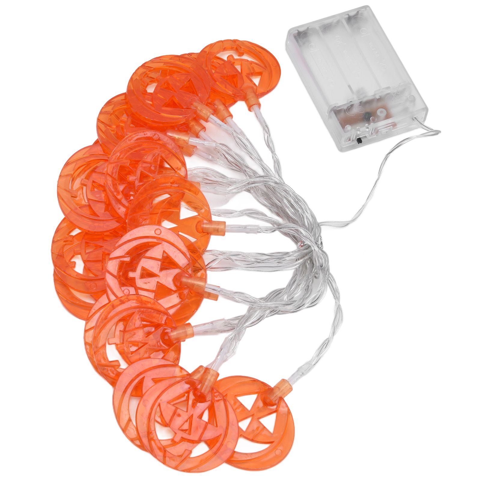 3 Meters Pumpkin String Light 20LED Decorative String Light for Halloween view 3