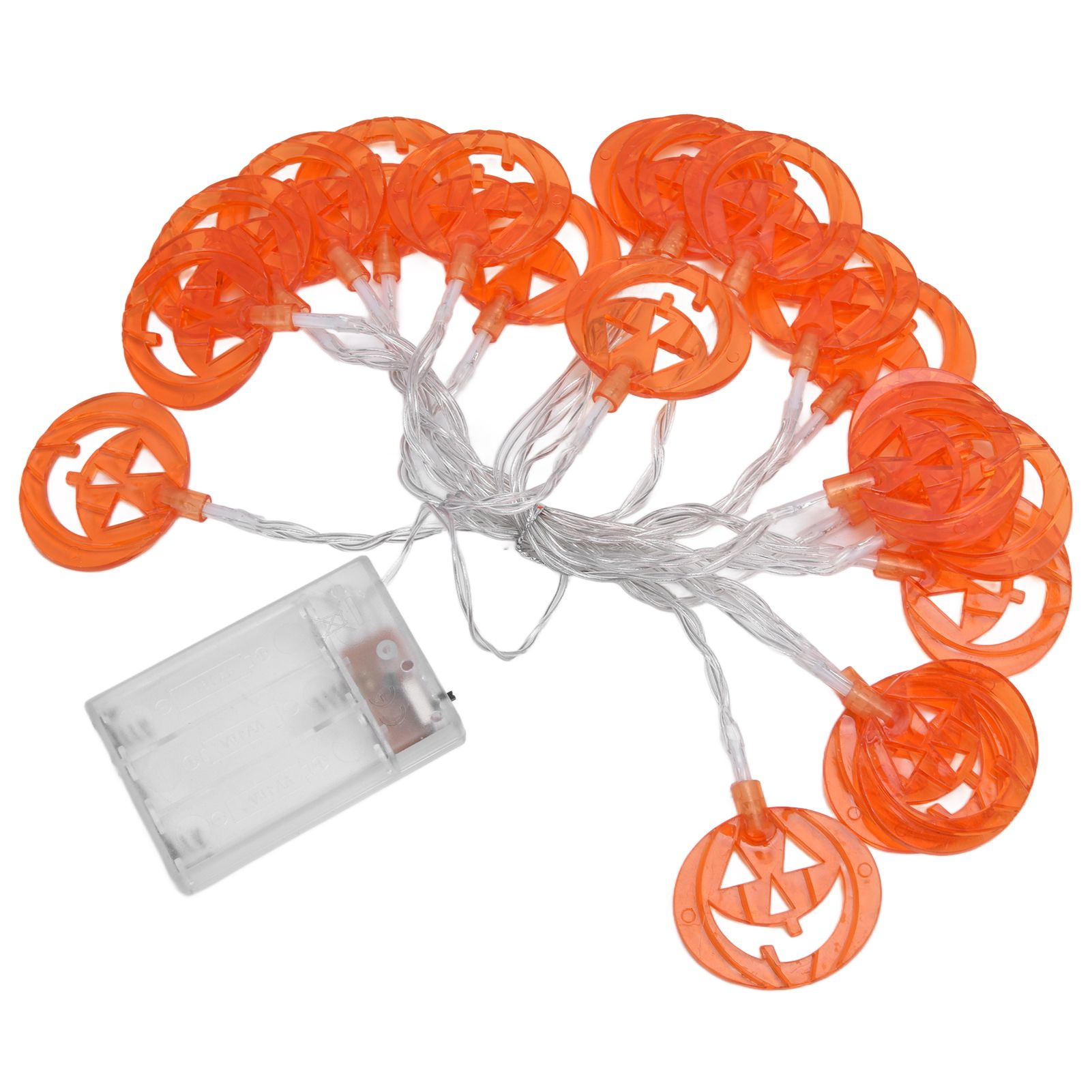 3 Meters Pumpkin String Light 20LED Decorative String Light for Halloween view 4