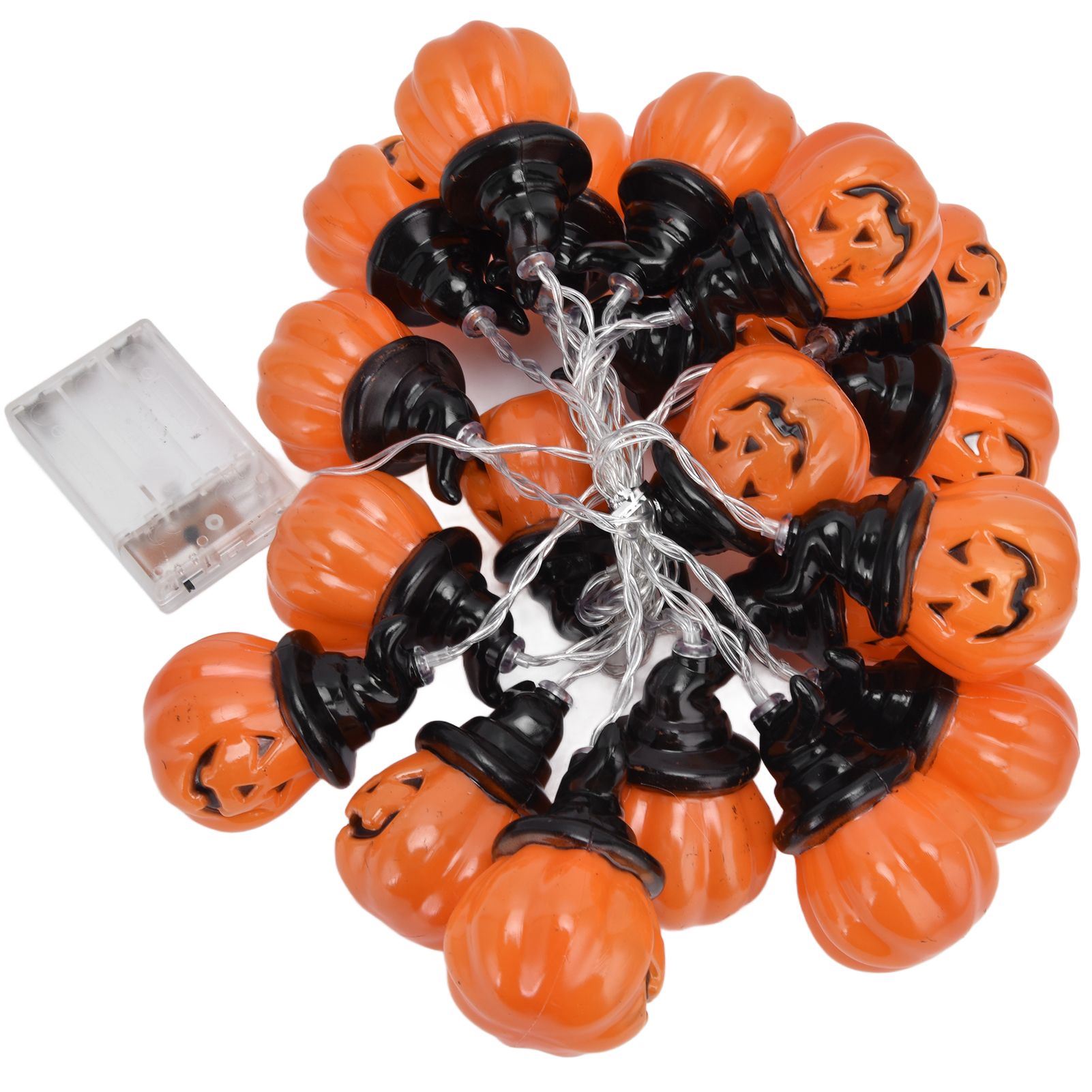 20LED Pumpkin String Light 3 Meters Dual Mode Decorative Light for Festival view 4