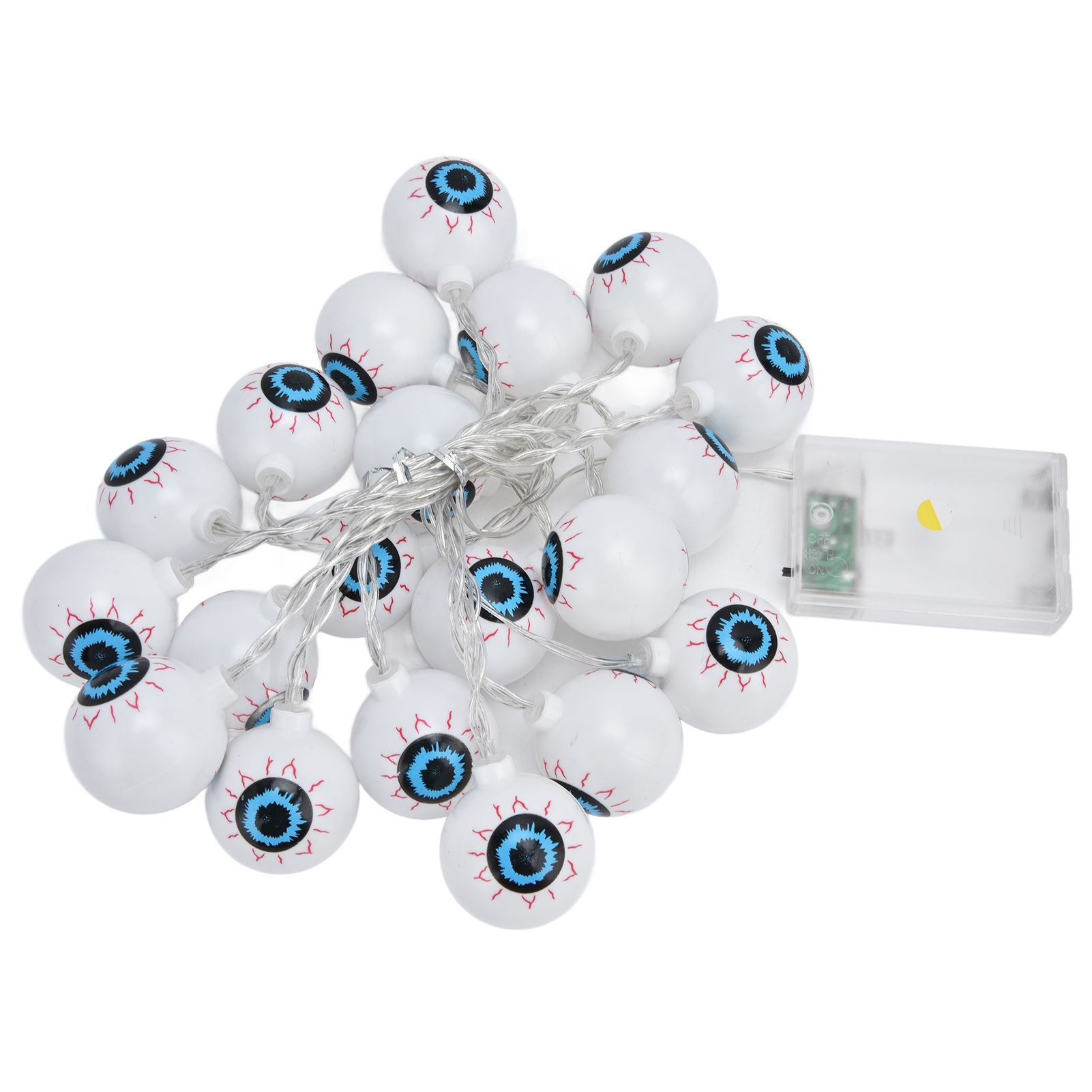 20LED String Light 9.8ft Halloween Ghost Eyeball String Light Bedroom view 2