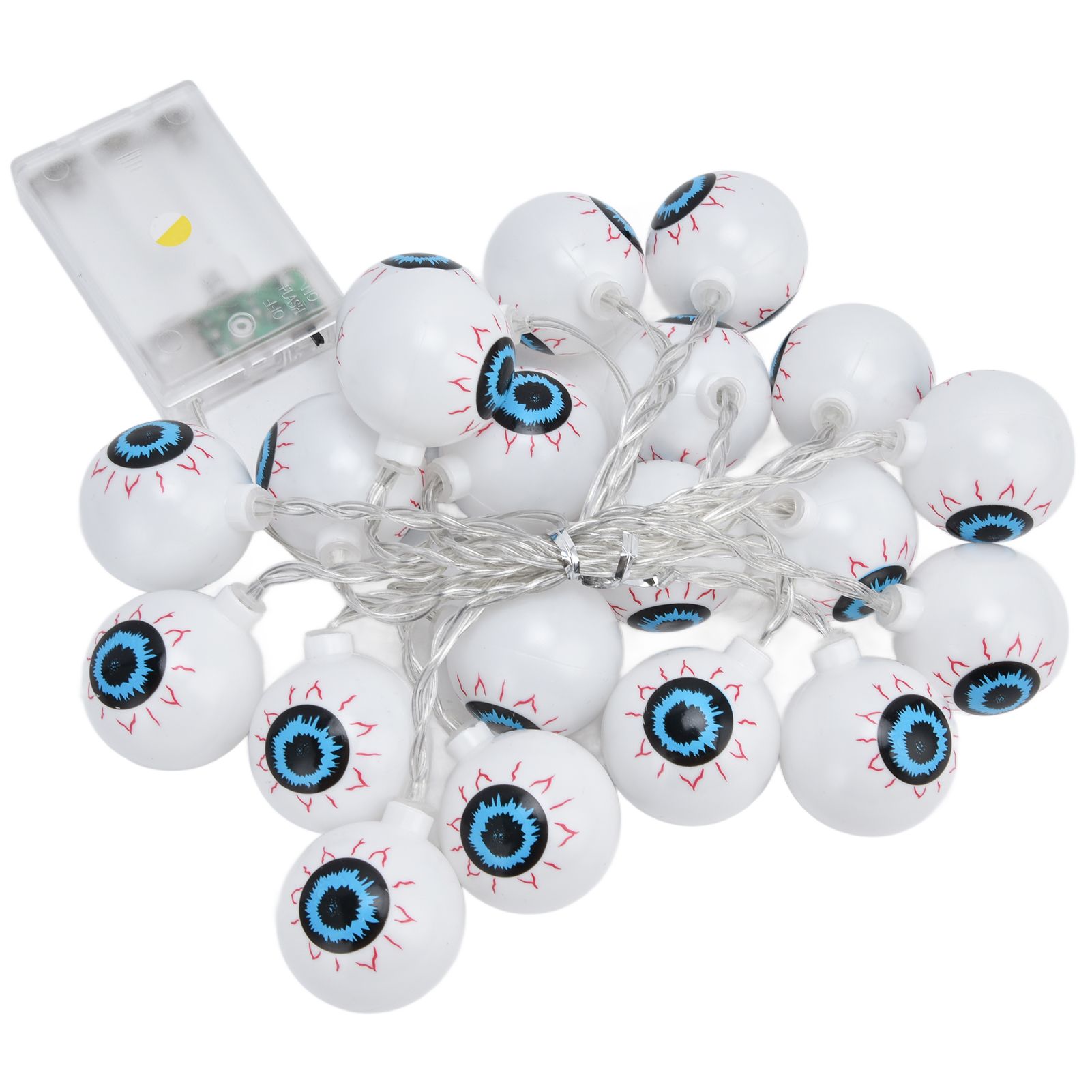 20LED String Light 9.8ft Halloween Ghost Eyeball String Light Bedroom view 3