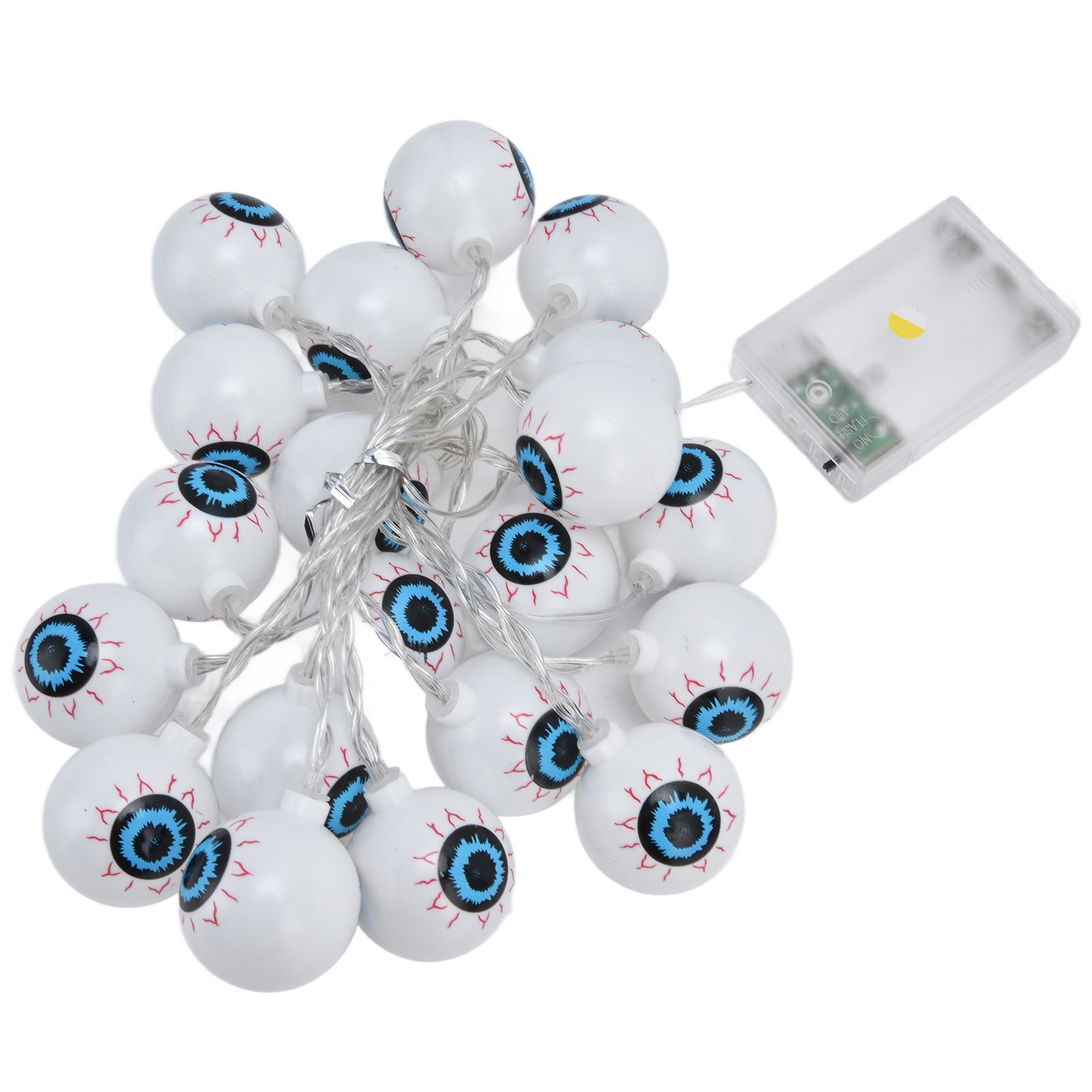 20LED String Light 9.8ft Halloween Ghost Eyeball String Light Bedroom view 7