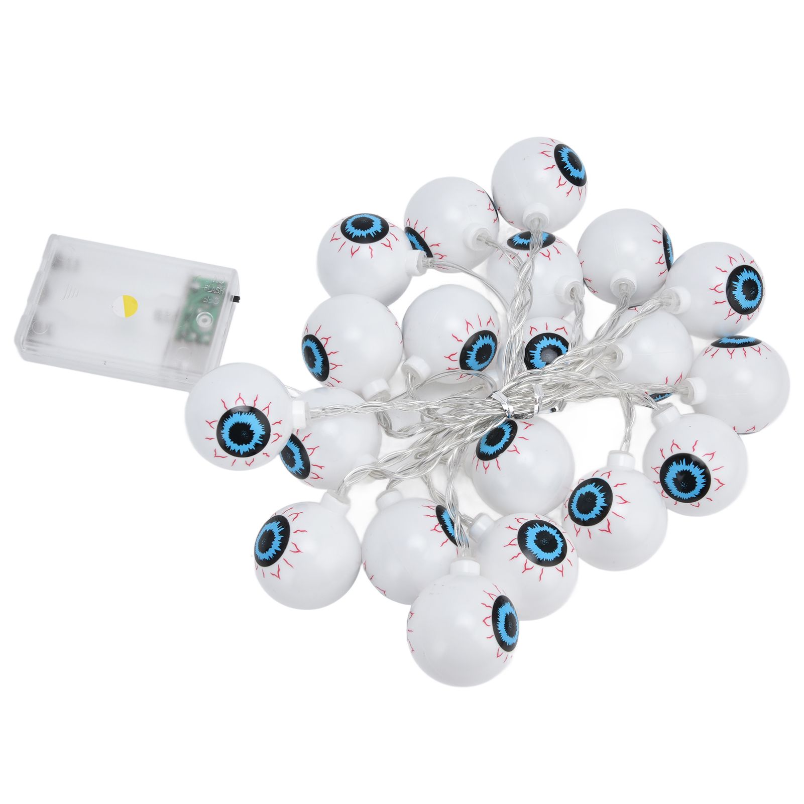 20LED String Light 9.8ft Halloween Ghost Eyeball String Light Bedroom view 8