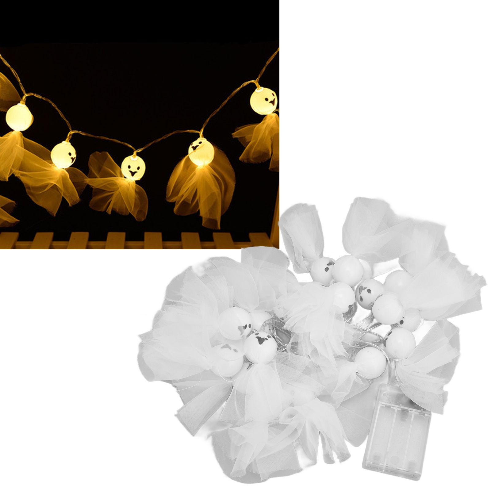3m Outdoor String Light 20‑LED Dual Mode Sunny Day Doll Rope Lights for Indoor view 11