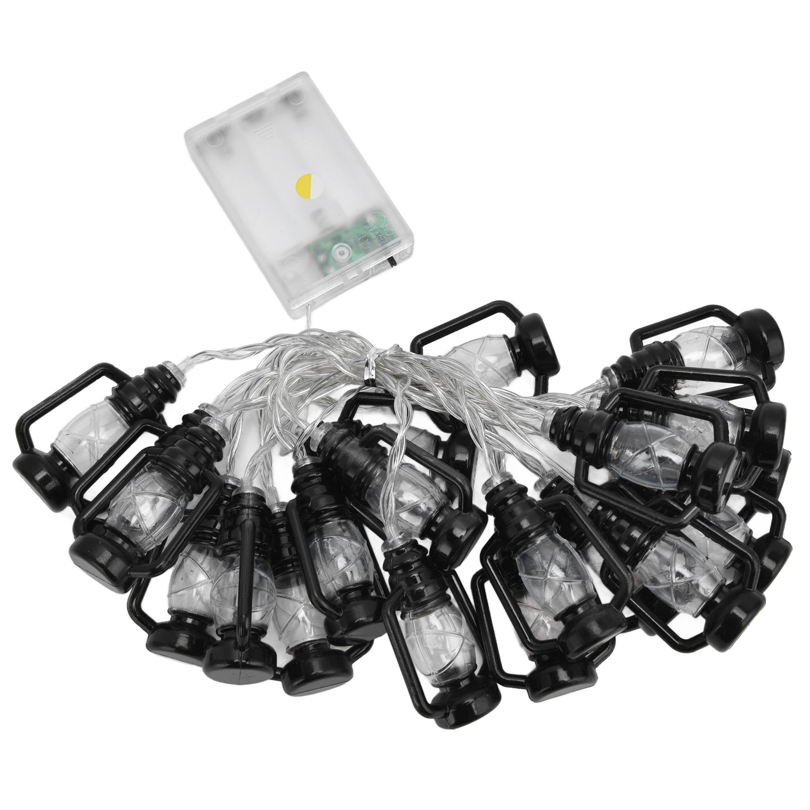 20LED String Light 9.8ft Warm Retro Halloween Kerosene String Light for Garden view 6