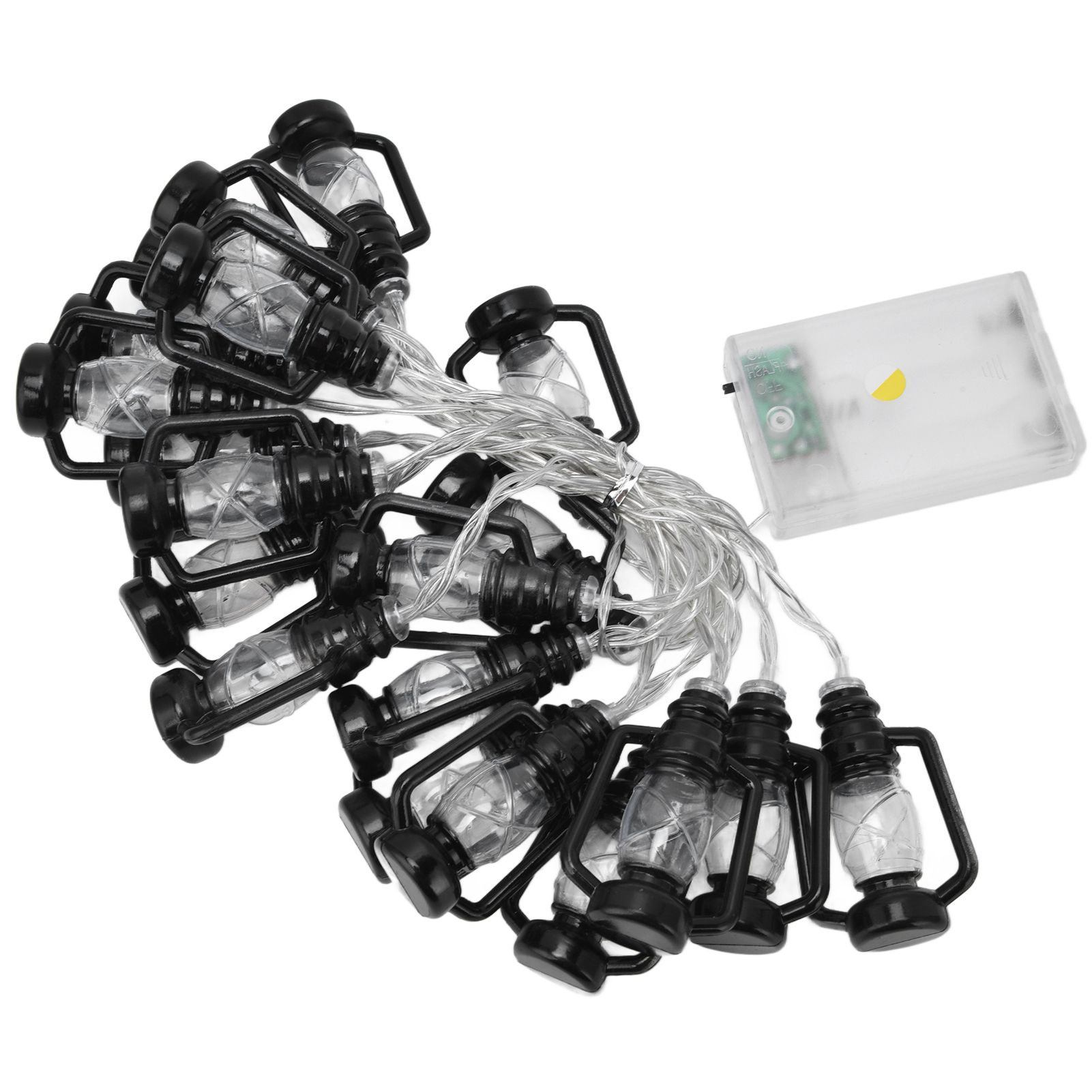 20LED String Light 9.8ft Warm Retro Halloween Kerosene String Light for Garden view 9