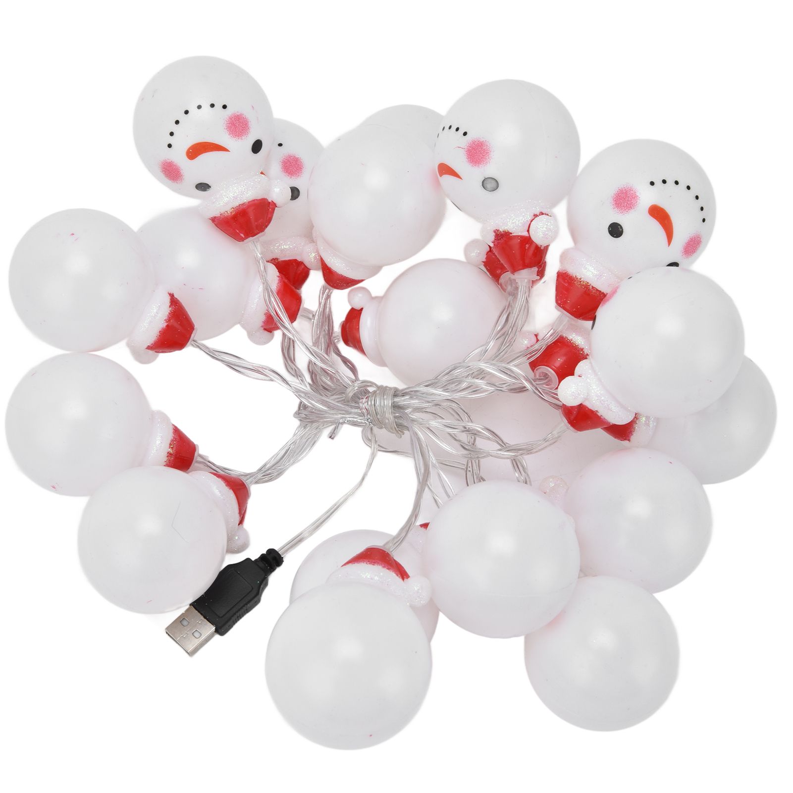 3 Meters Innovative Doll Shaped String Light USB Powered LED Light for Indoor view 9
