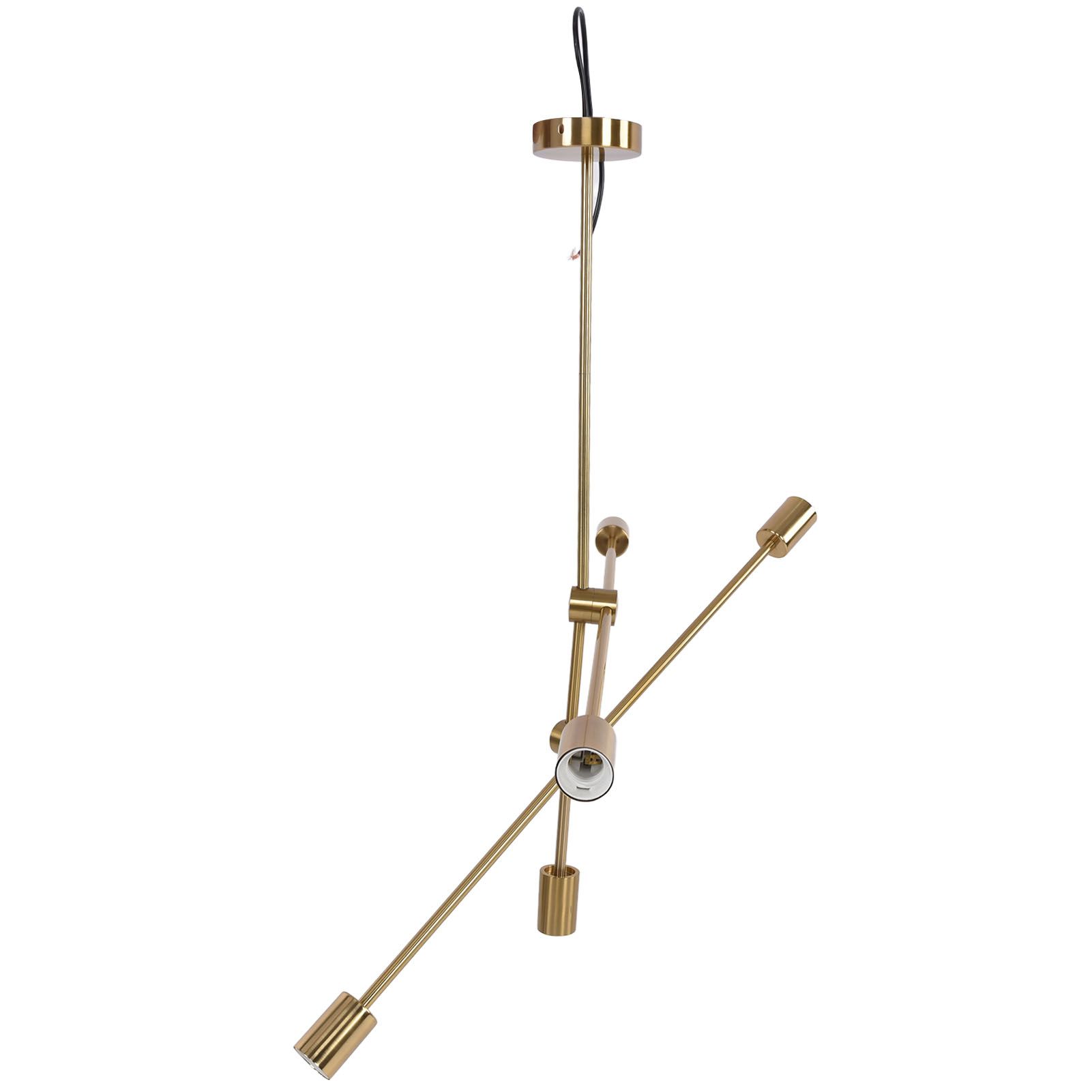 Modern Chandelier Unique Appearance Elegant Design Stable Firm Geometric Line view 2
