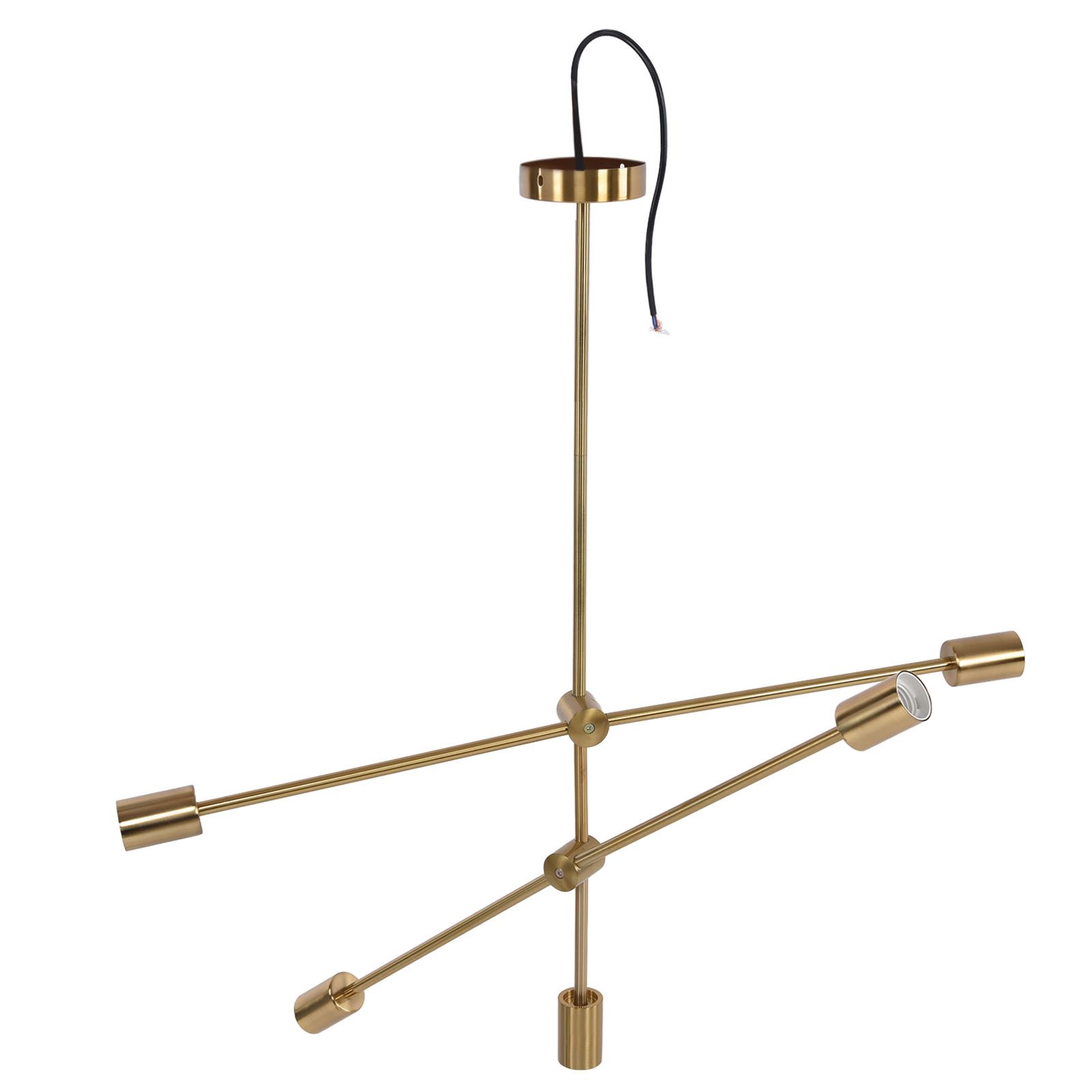 Modern Chandelier Unique Appearance Elegant Design Stable Firm Geometric Line view 4