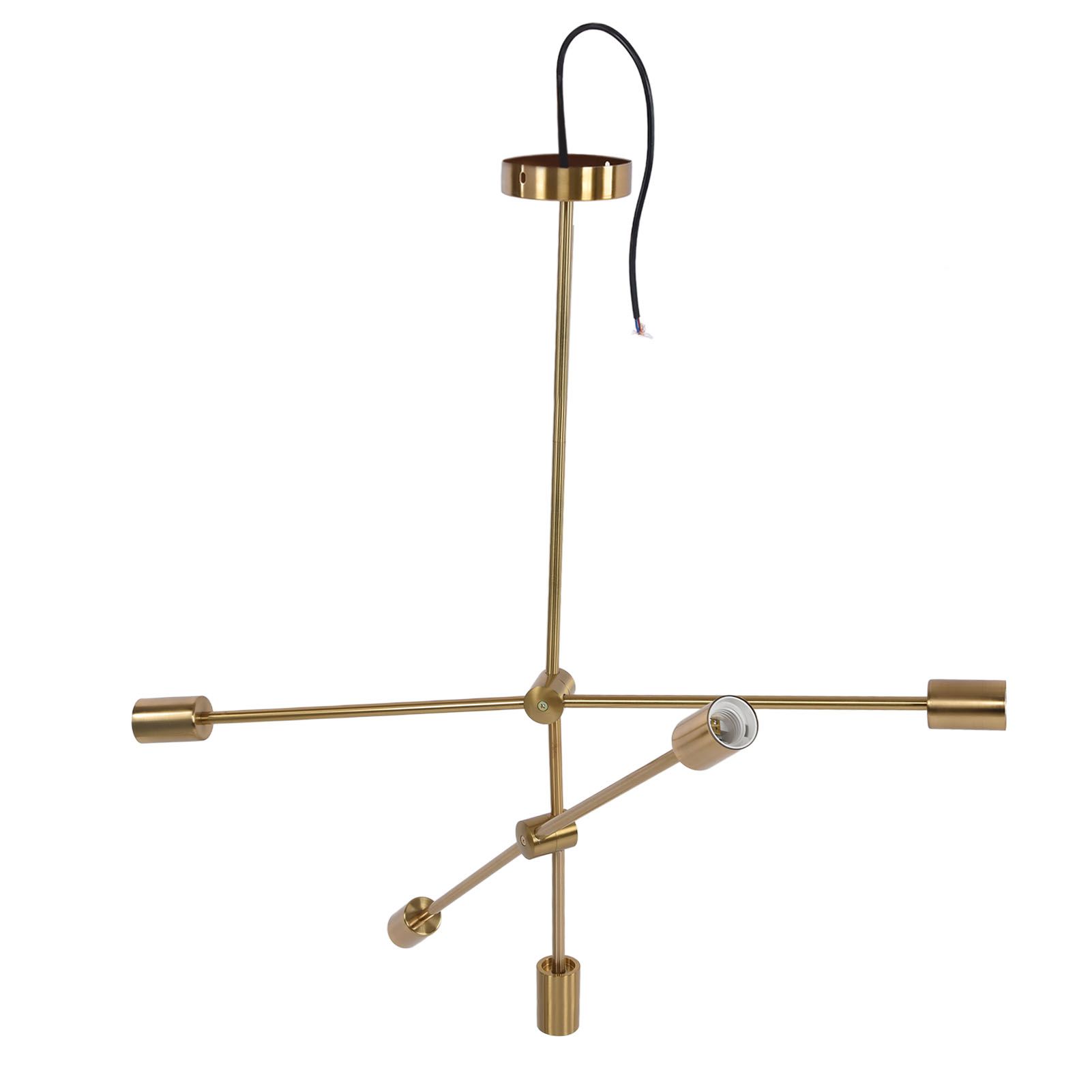 Modern Chandelier Unique Appearance Elegant Design Stable Firm Geometric Line view 5