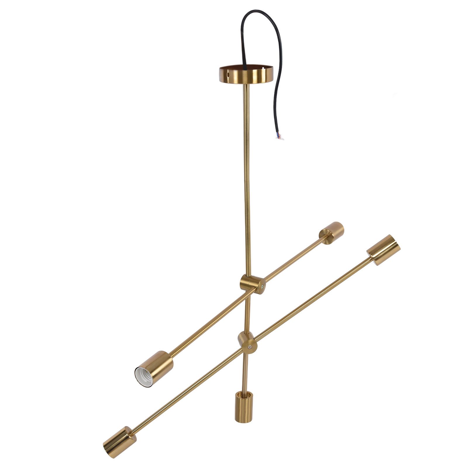 Modern Chandelier Unique Appearance Elegant Design Stable Firm Geometric Line view 6