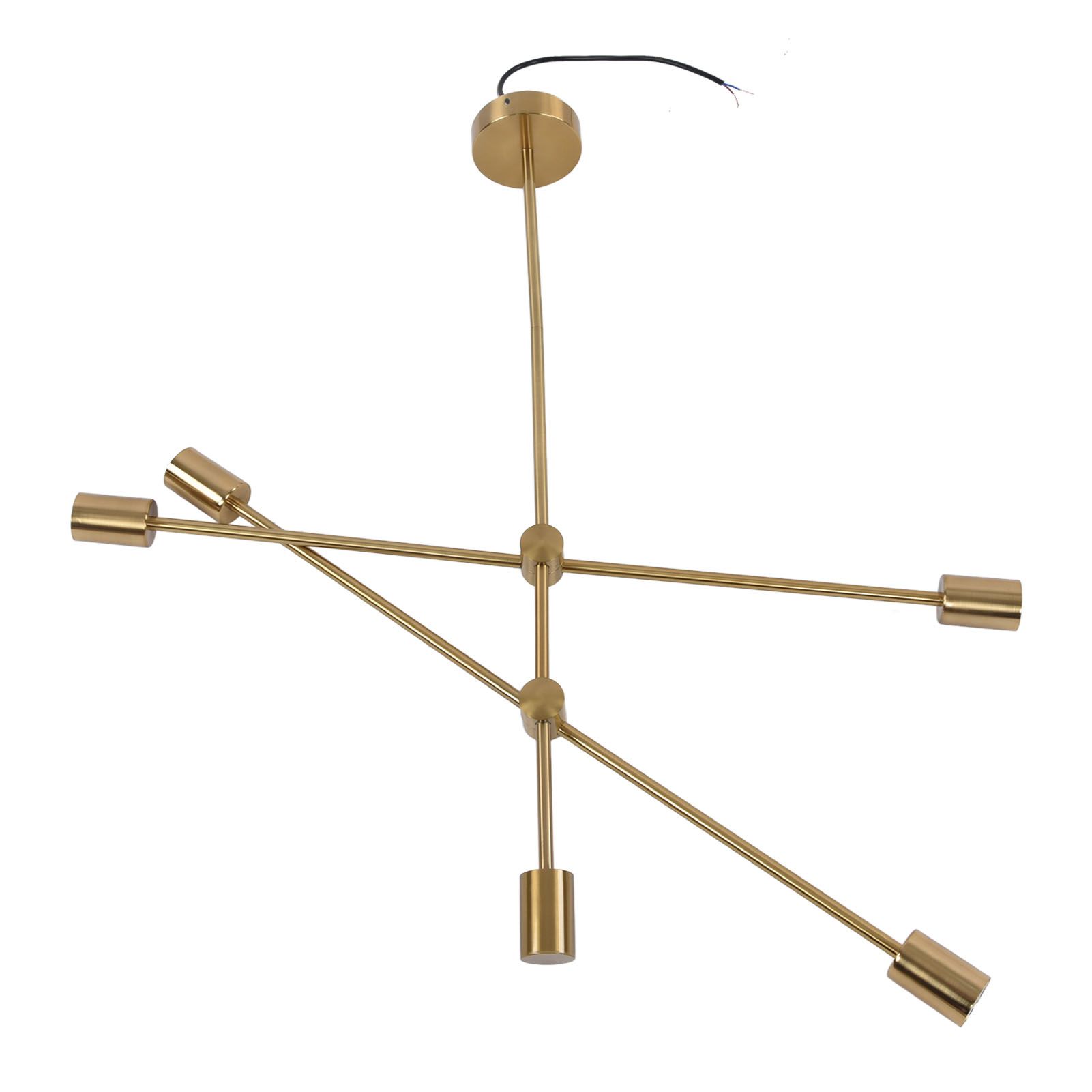 Modern Chandelier Unique Appearance Elegant Design Stable Firm Geometric Line view 7