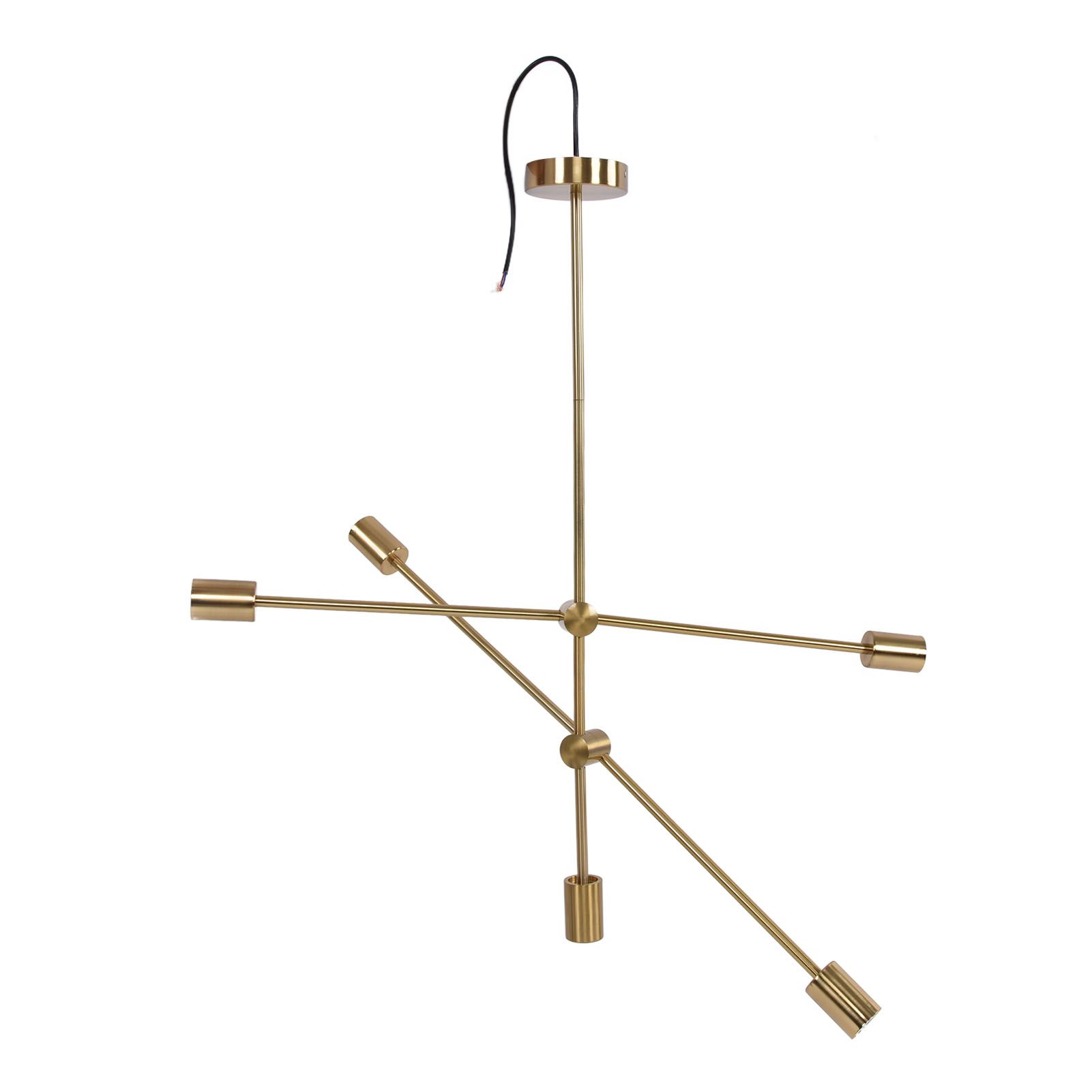 Modern Chandelier Unique Appearance Elegant Design Stable Firm Geometric Line view 8