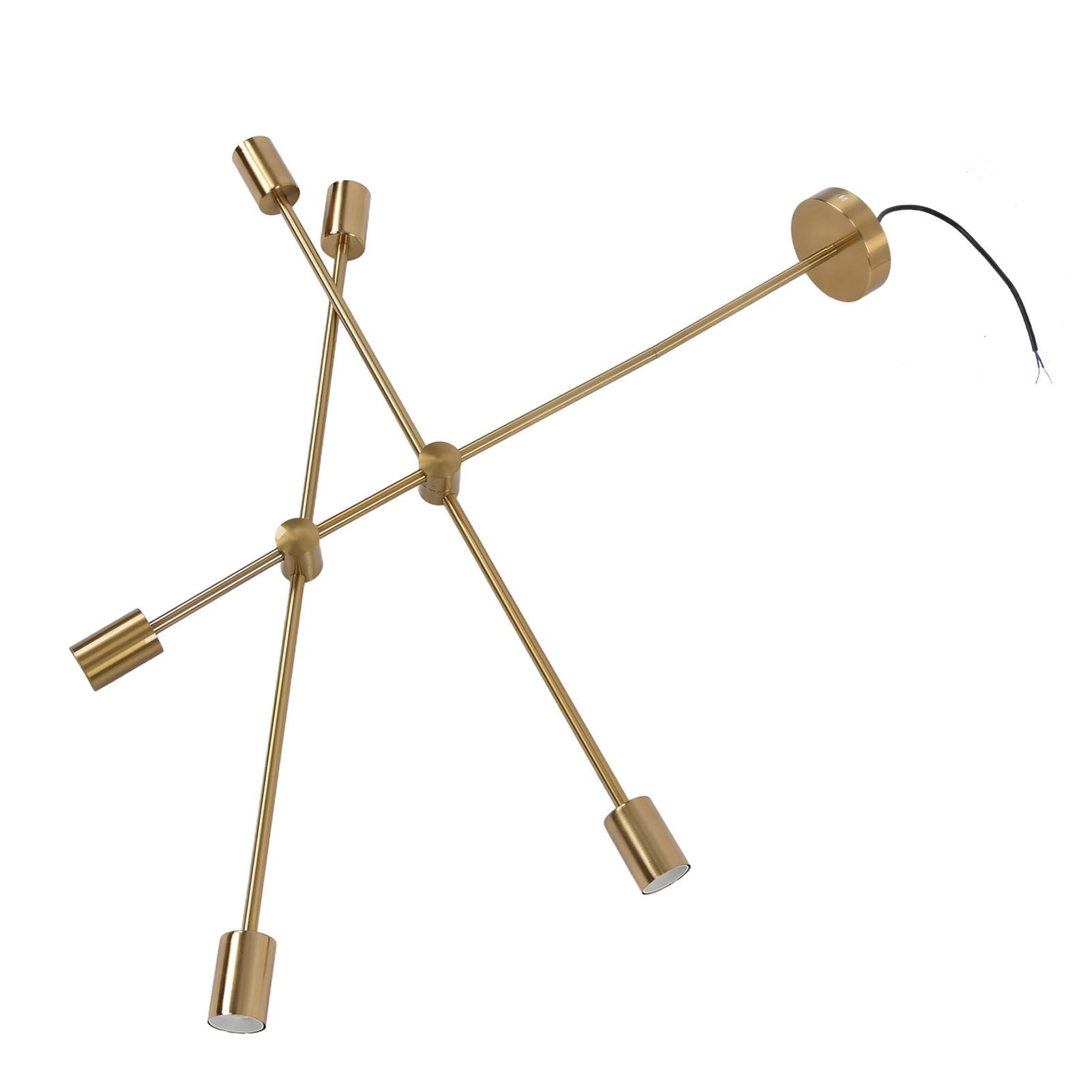 Modern Chandelier Unique Appearance Elegant Design Stable Firm Geometric Line view 9