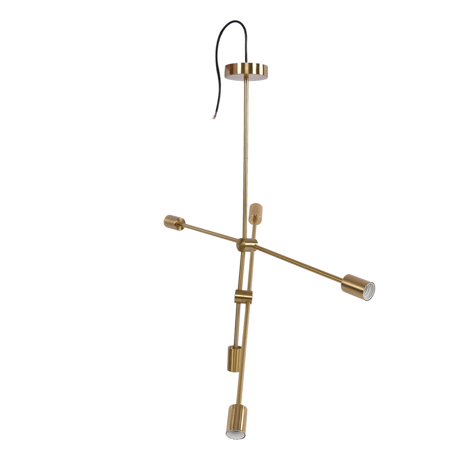 Modern Chandelier Unique Appearance Elegant Design Stable Firm Geometric Line view 10