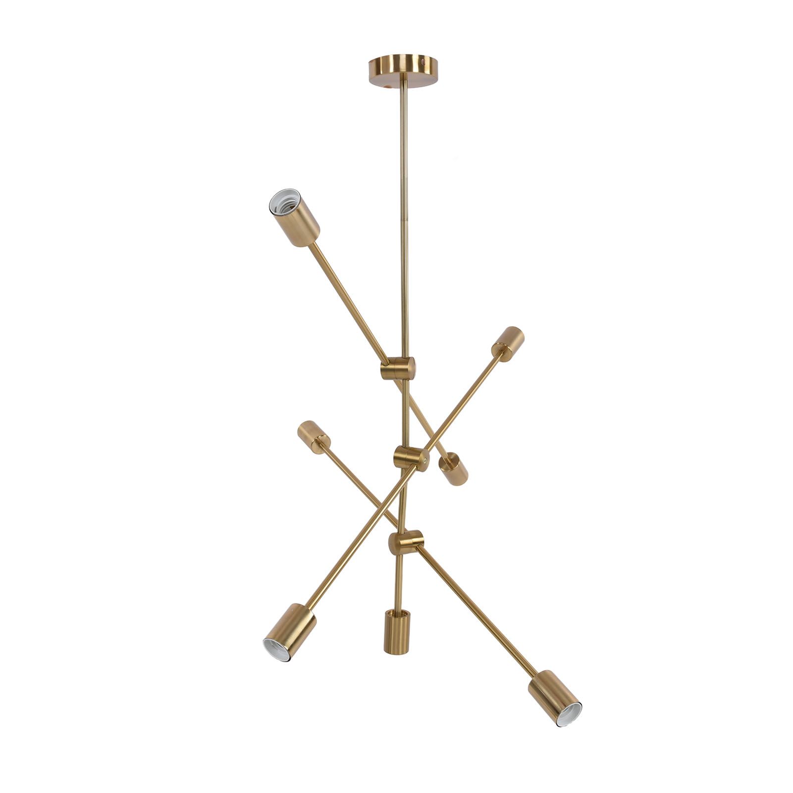 Pendant Light 6 Lights Geometric Style Unique Design Stable Firm Highly view 3