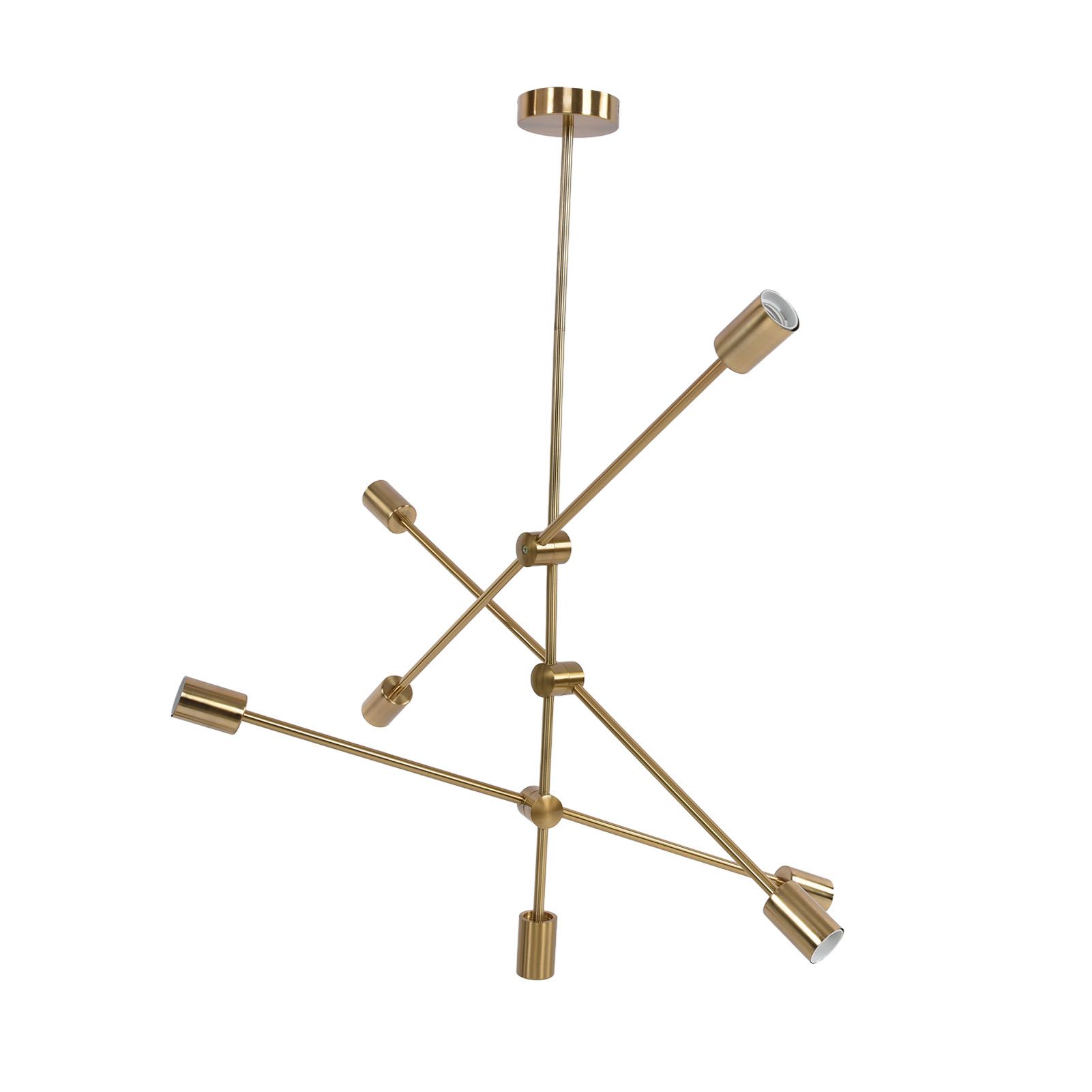 Pendant Light 6 Lights Geometric Style Unique Design Stable Firm Highly view 7