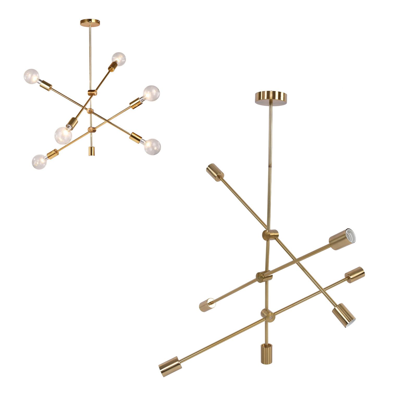 Pendant Light 6 Lights Geometric Style Unique Design Stable Firm Highly view 11