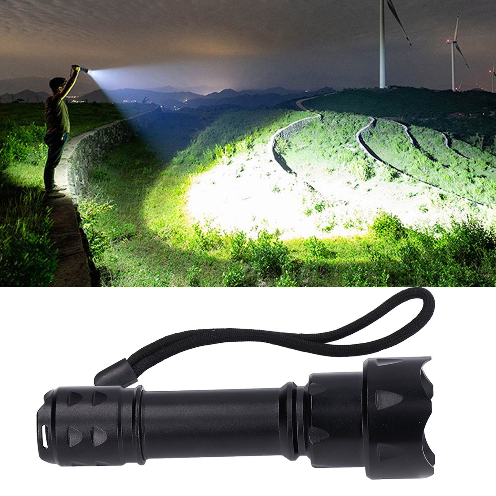 LED Flashlight Telescopic Zoom Protective Function Fashion Design IP65 view 12