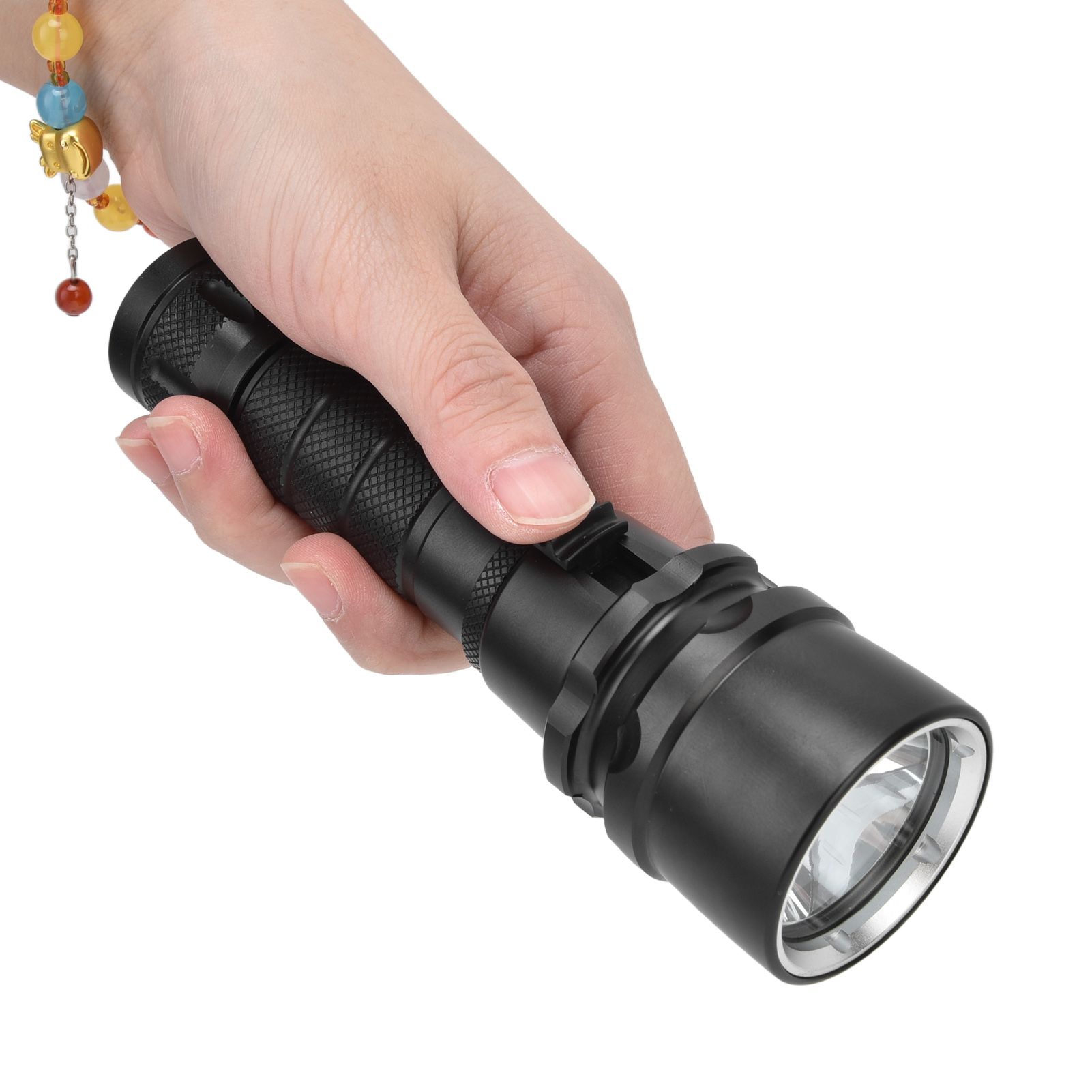 L2 5000lm Stepless Dimming Diving Light Vacuum Electroplated IPX8 Waterproof view 10