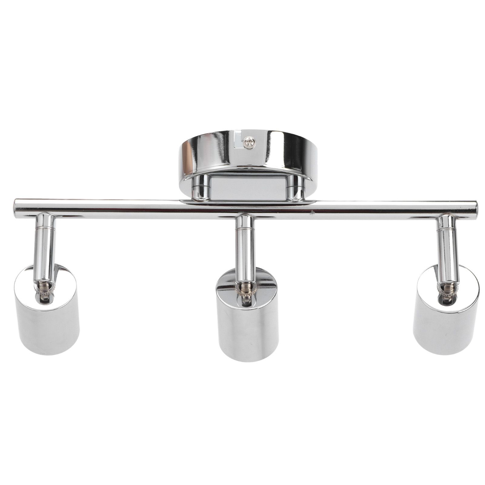 3 LED Track Light Base Adjustable Flexibly Rotatable 3 Way Ceiling Spotlight view 4